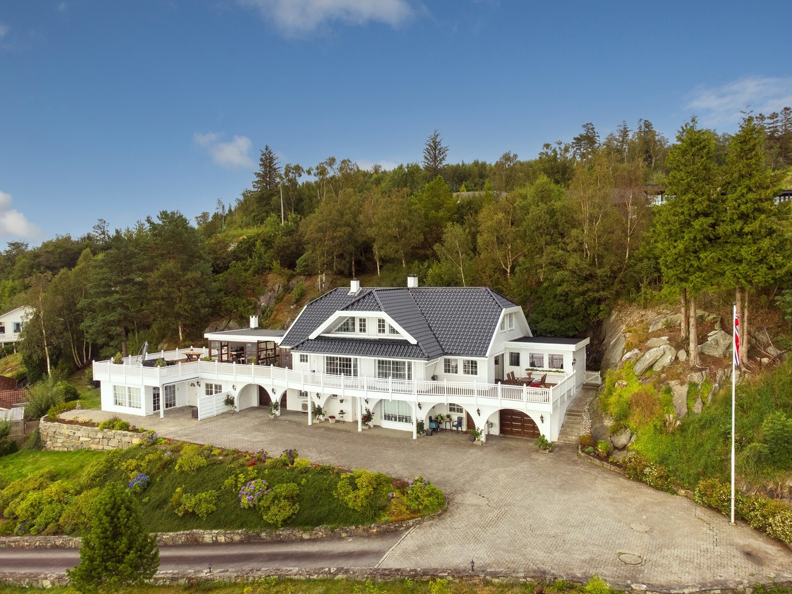 Dronefoto Galleribilde