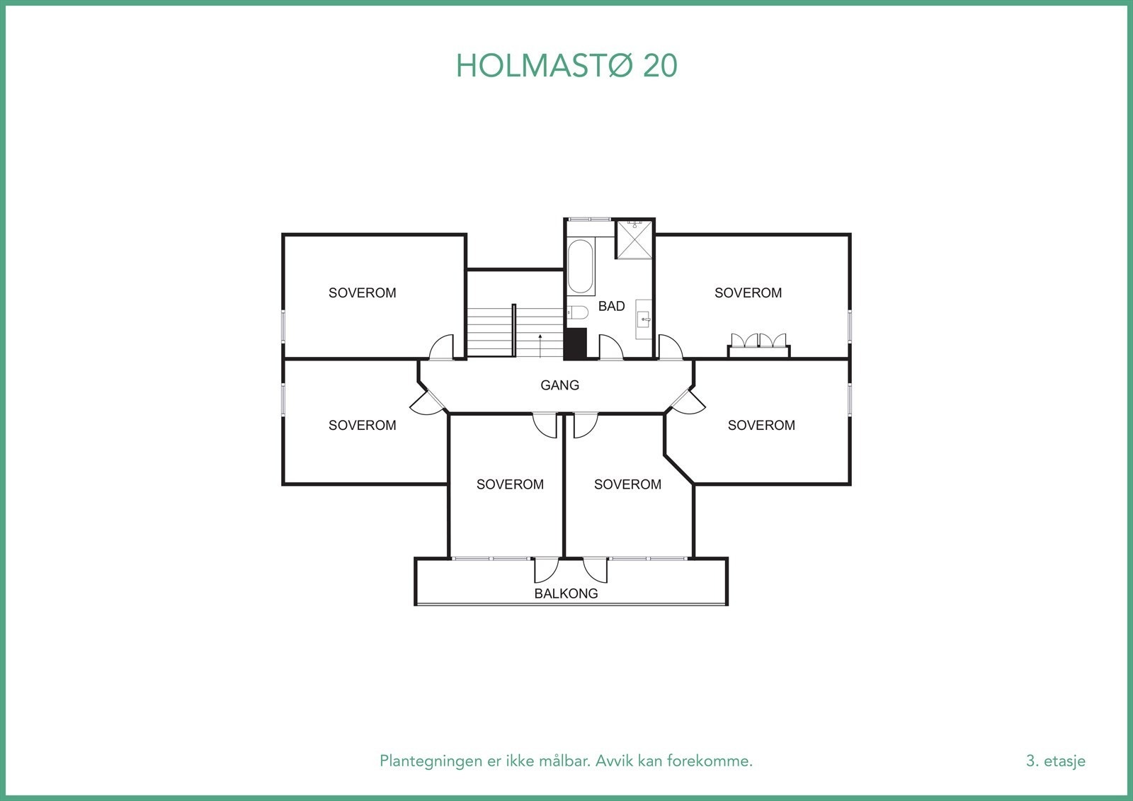 Plantegning 2.etg. Galleribilde