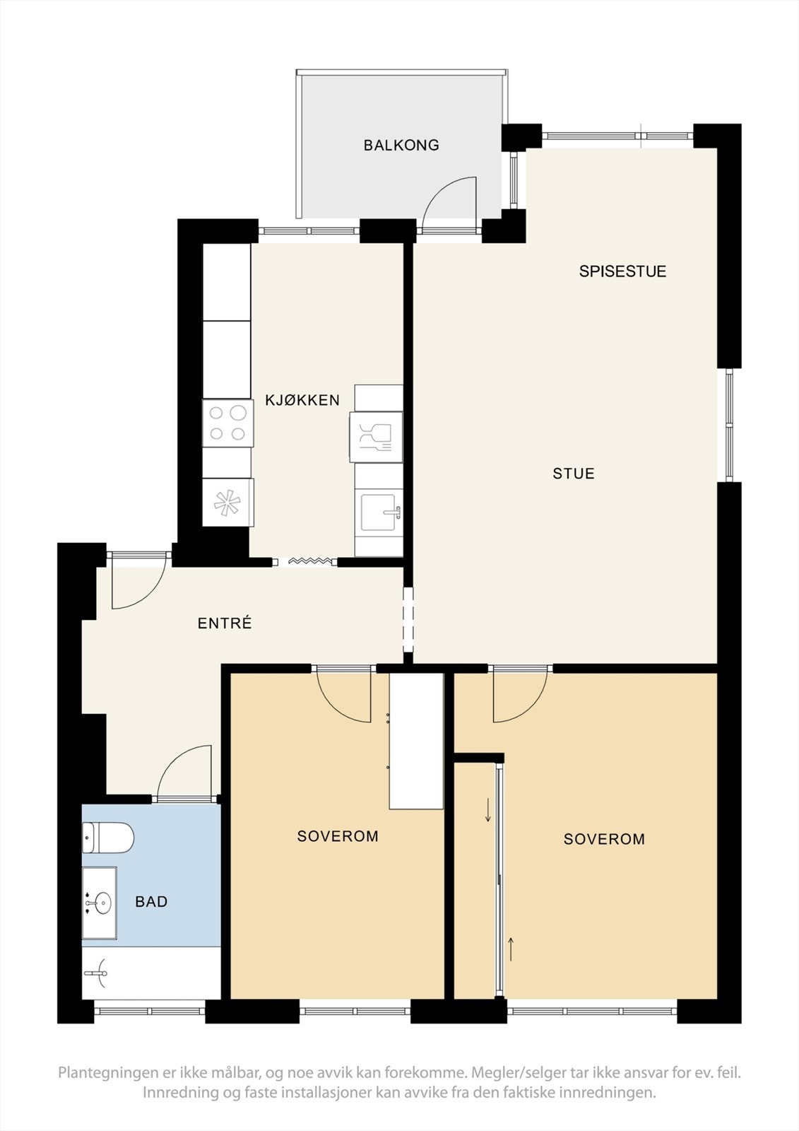 Plantegning. Galleribilde