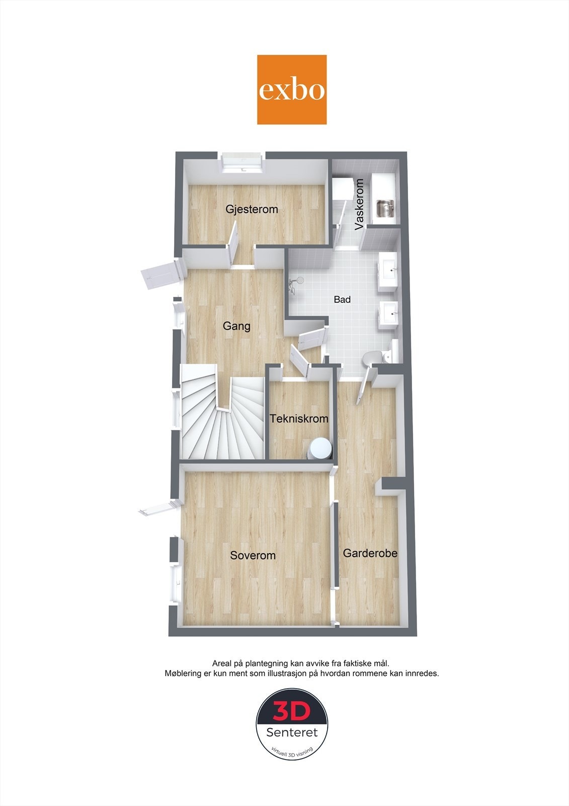 Plantegning underetasje. Galleribilde