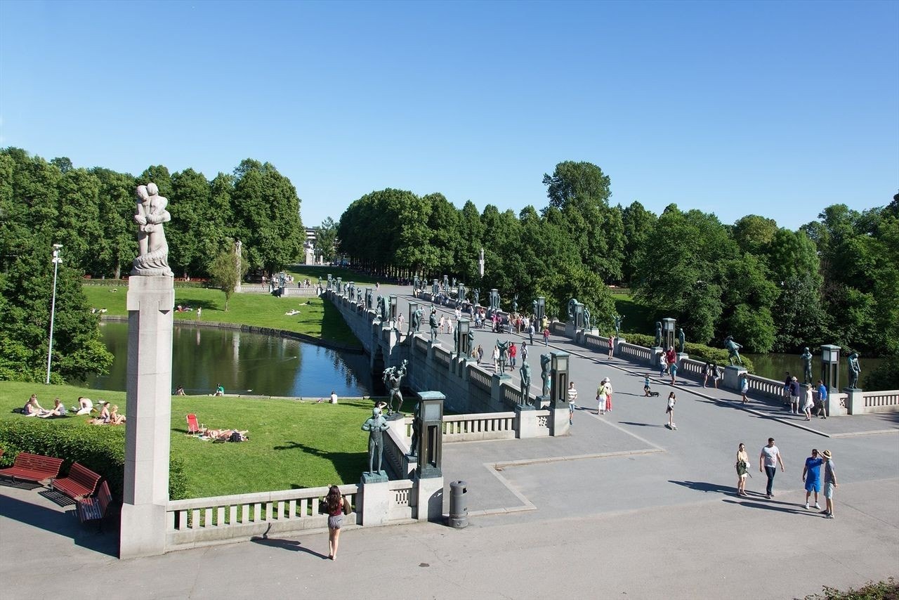 Frognerparken. Galleribilde