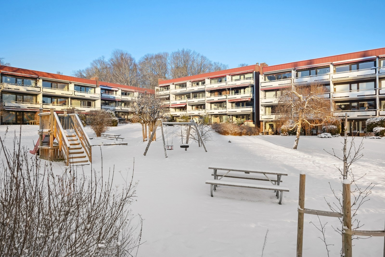 Sameier har barnevennlige fellesarealer. Galleribilde