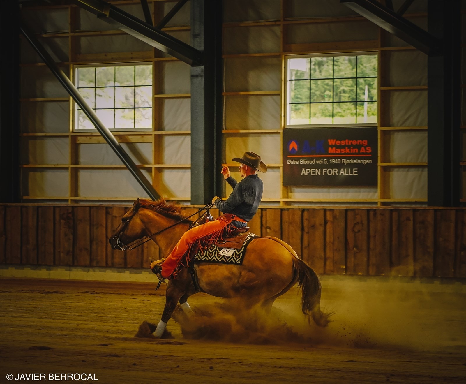 For den som er interessert i hest så kan Bjørkelangen by på Big Dream Arena Galleribilde