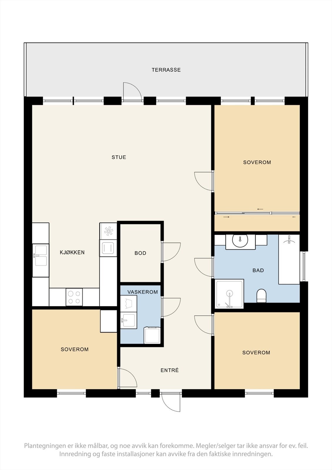 Plantegning - Skuggedalveien 11 A venter på sine nye eiere - Meld deg på visning i dag! Galleribilde