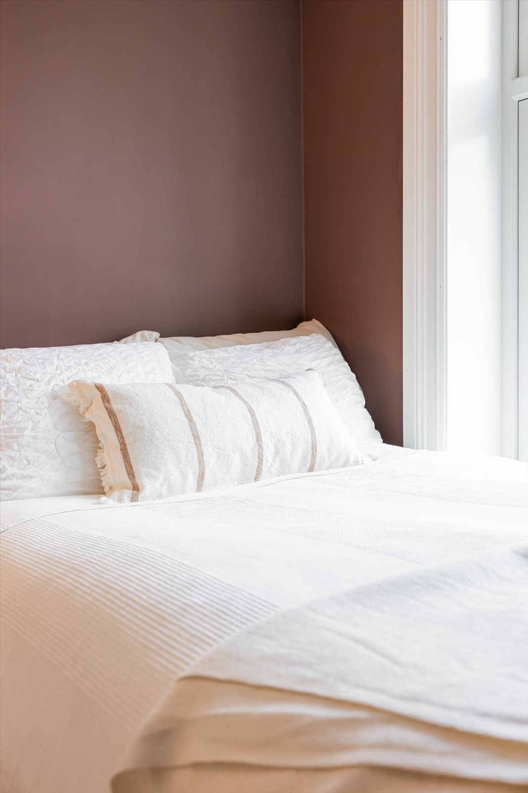 Soverommet vender mot rolige omgivelser. Galleribilde