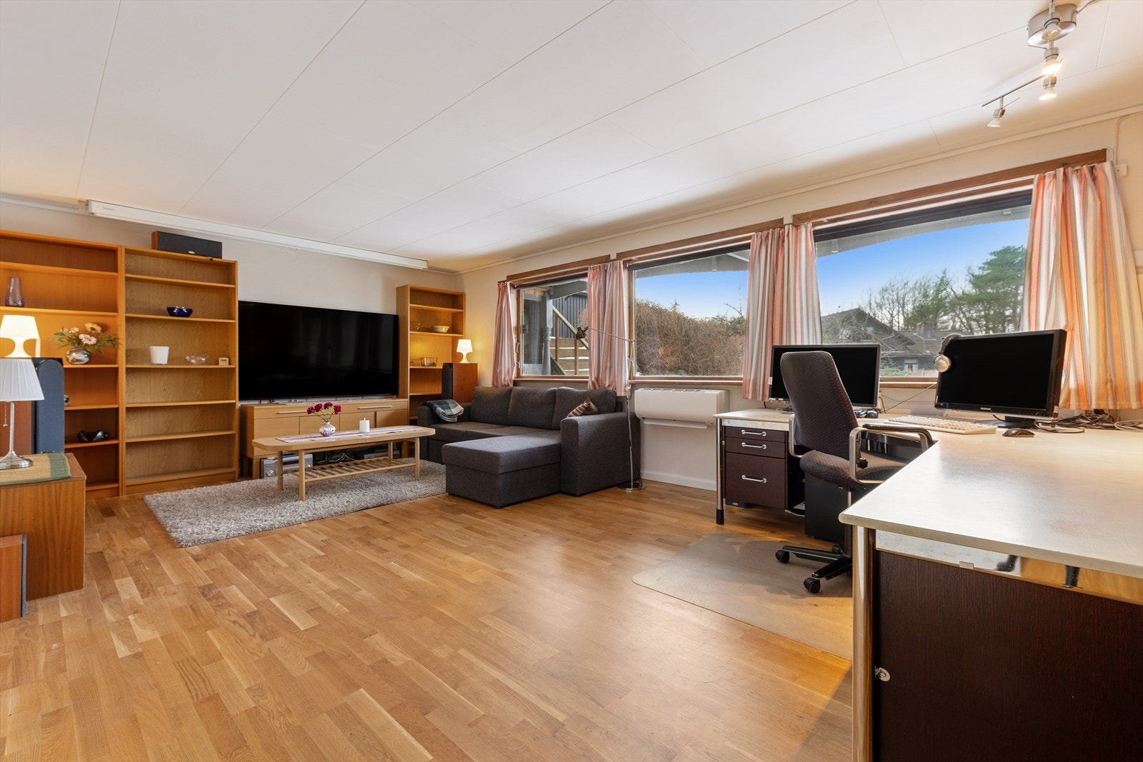 Kjellerstue med mange bruksmuligheter. Galleribilde