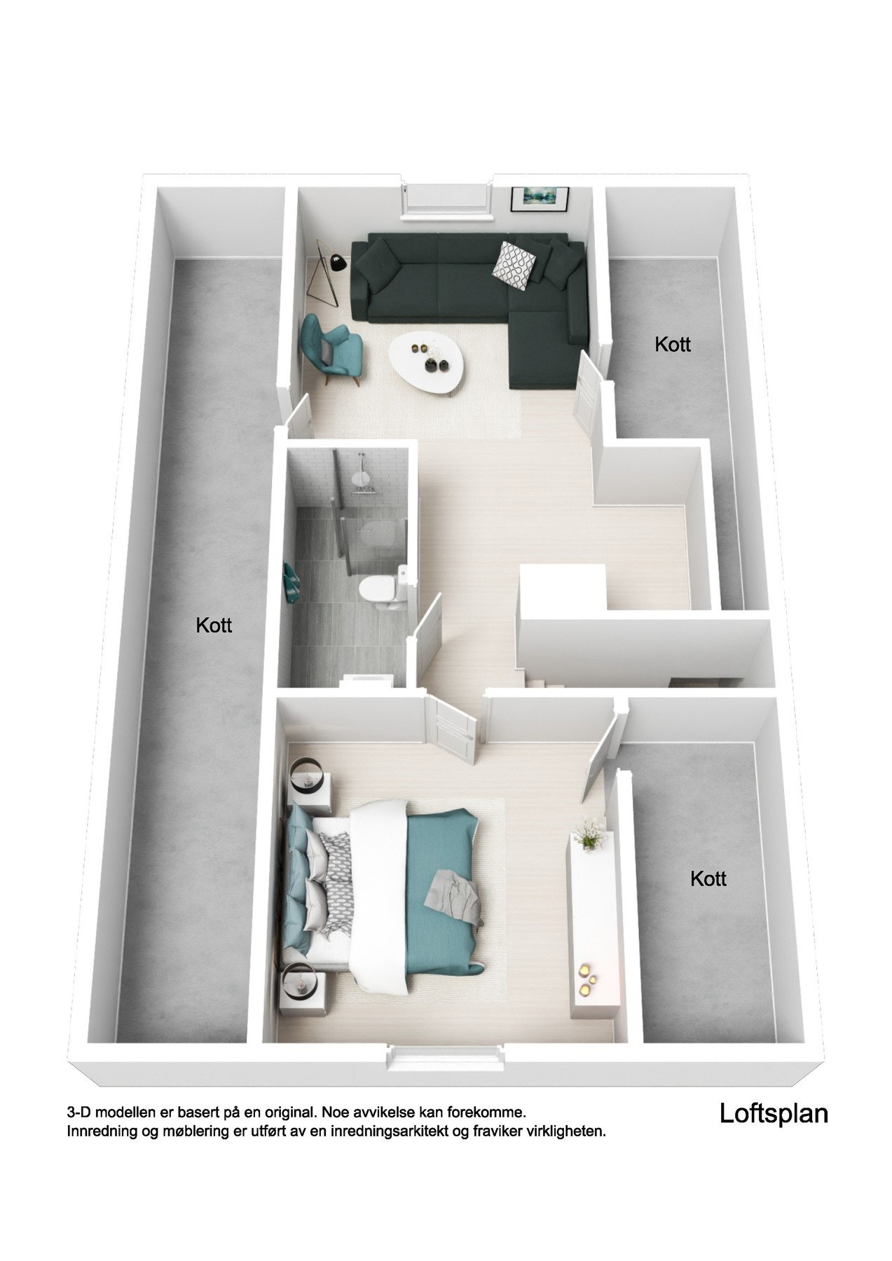 Loftetasje Galleribilde