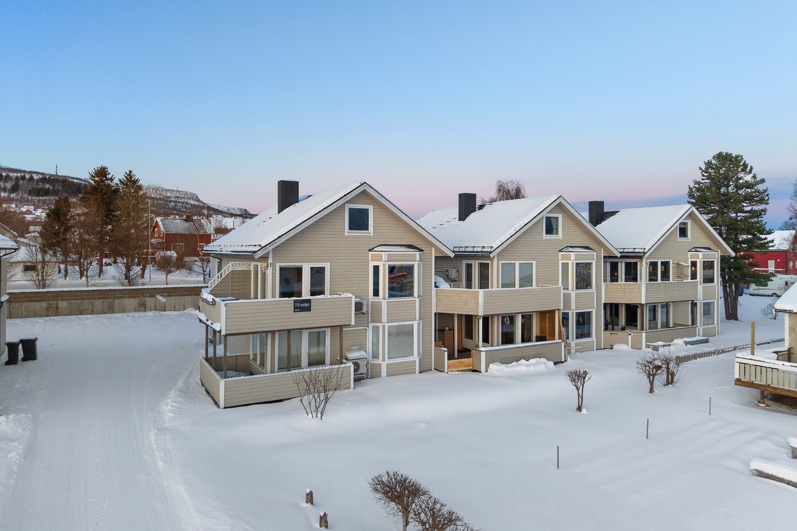 Leiligheten går over to etasjer Galleribilde