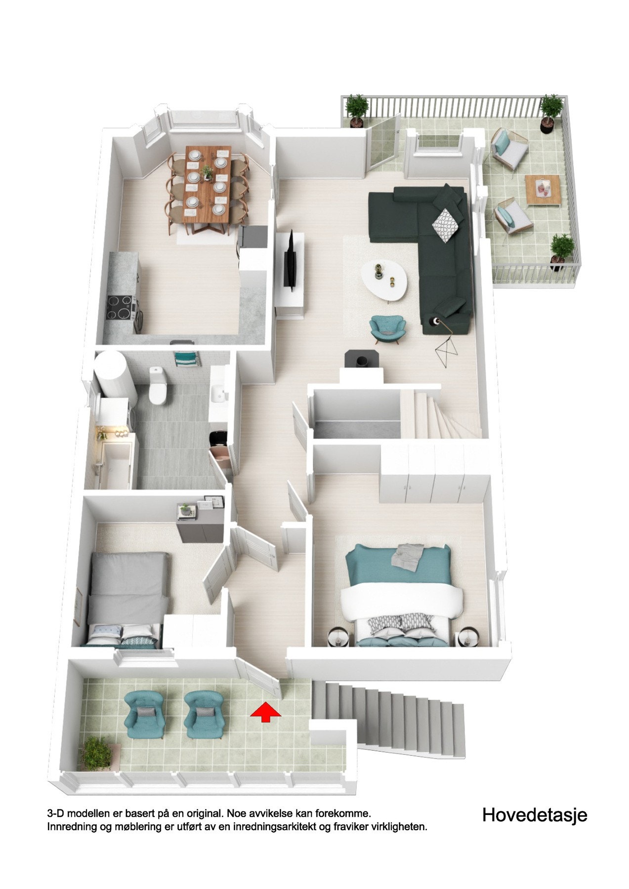 Hovedetasje Galleribilde