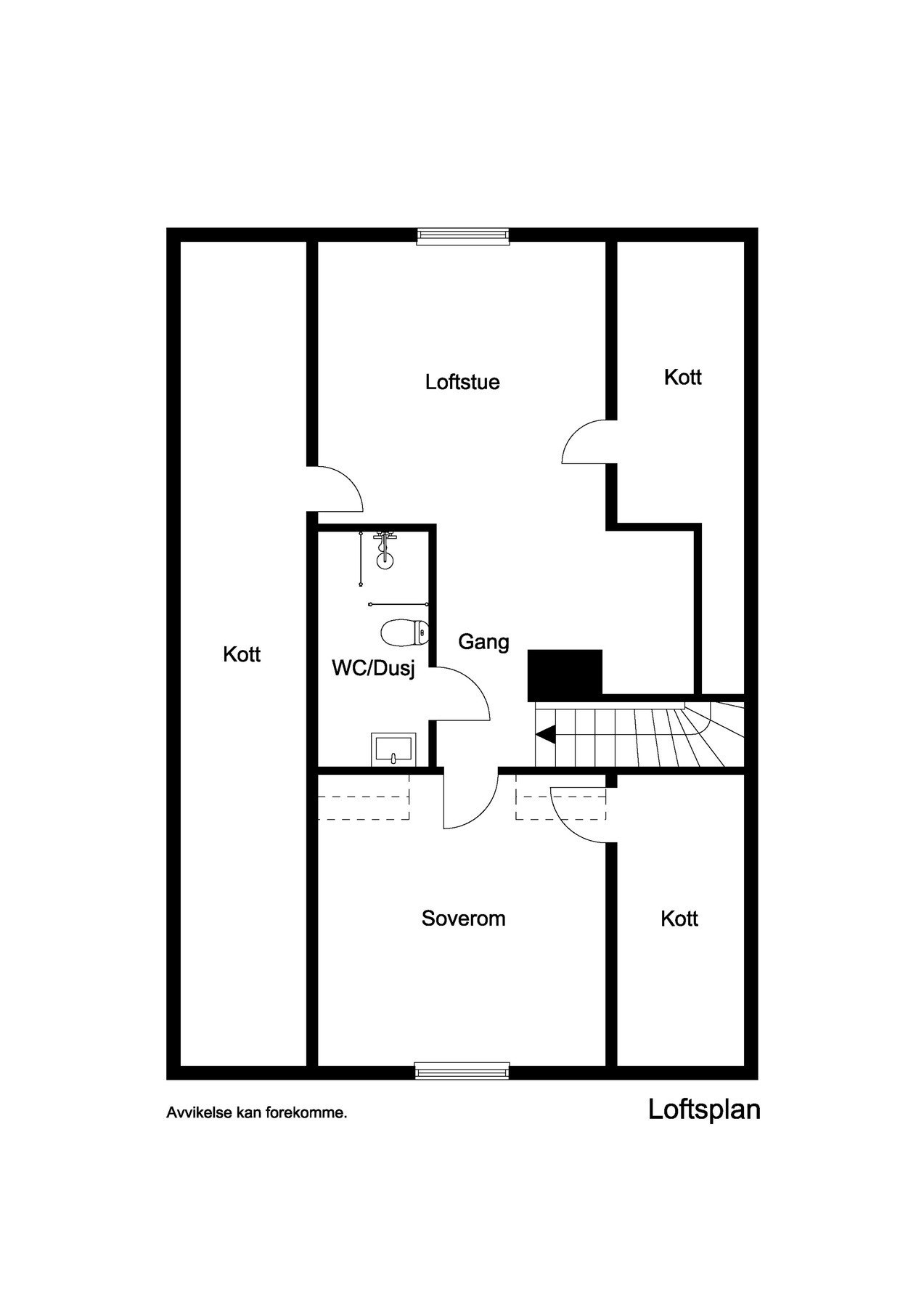 Loftetasje Galleribilde