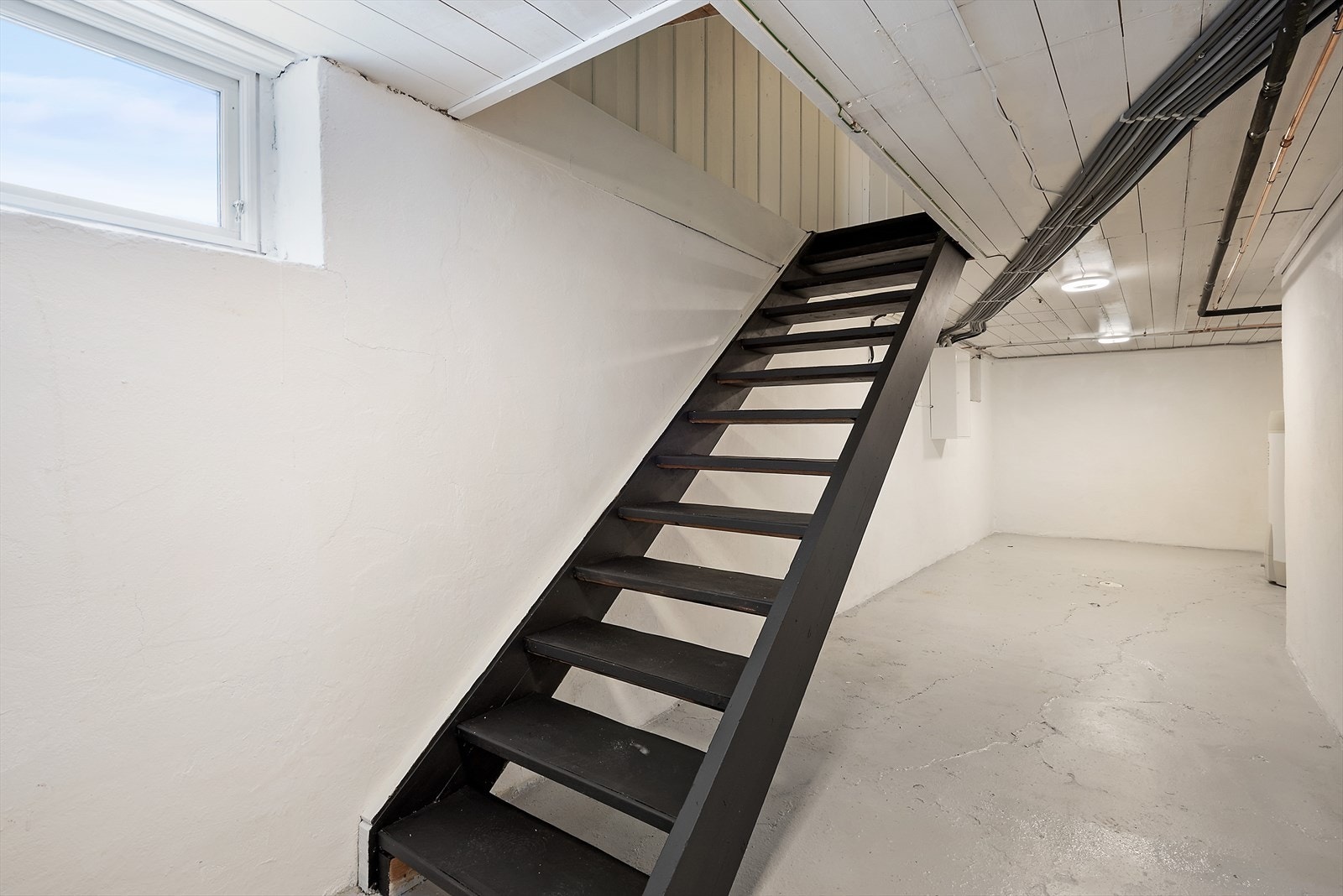 Trapp til kjeller. Galleribilde