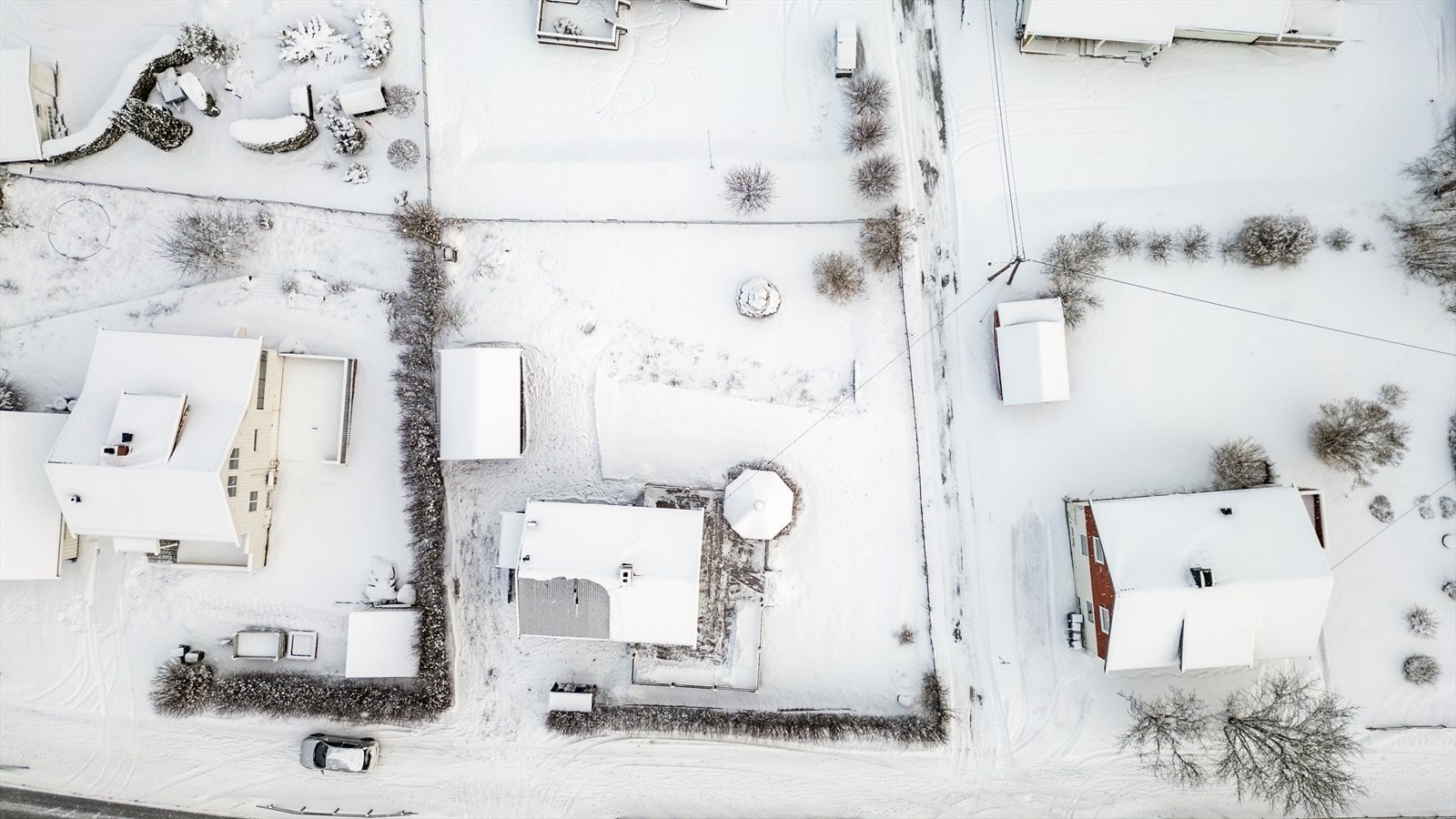 Tomtearealer. Galleribilde