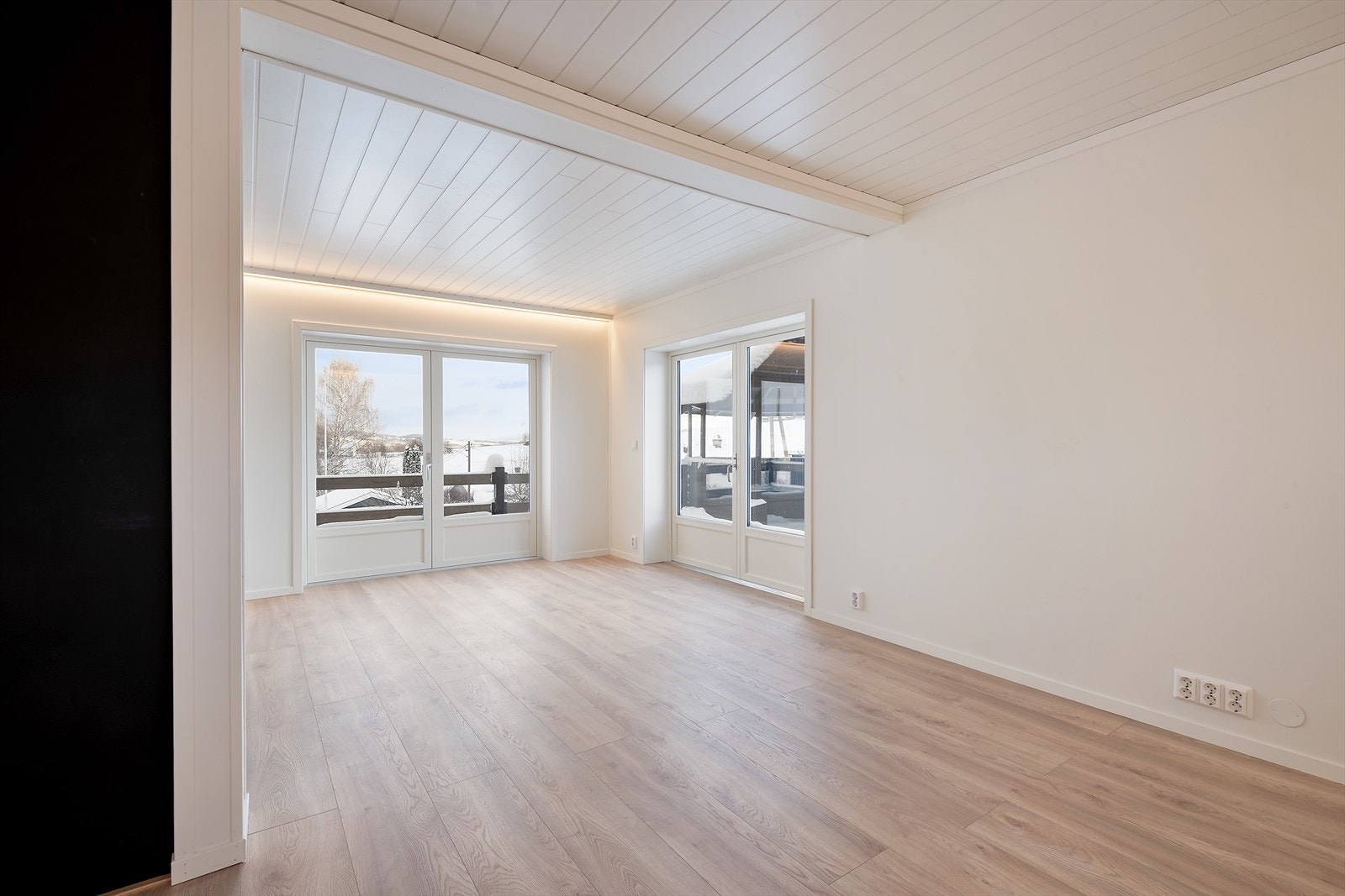 Utgang til veranda. Galleribilde