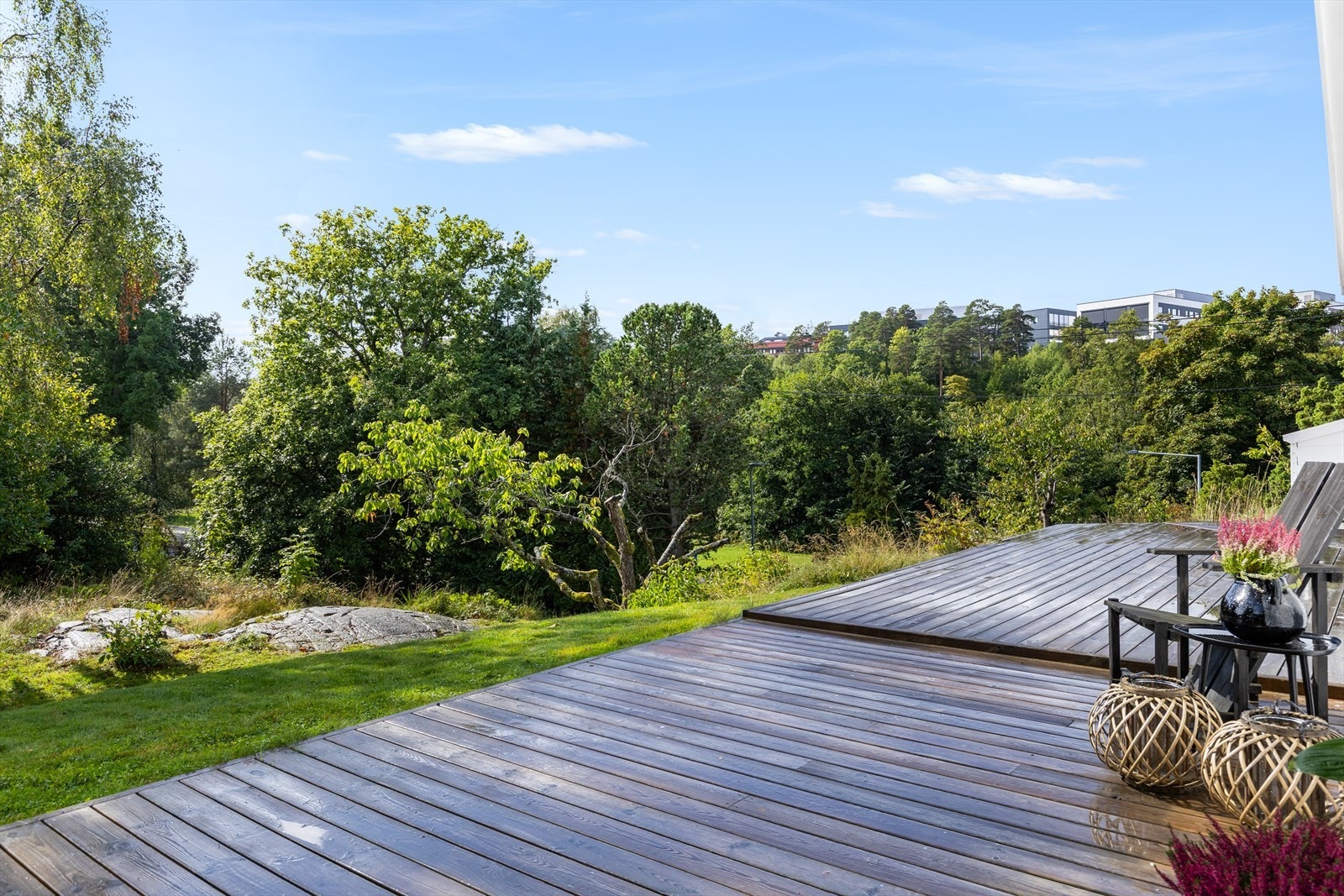 Skjermet hage. Galleribilde