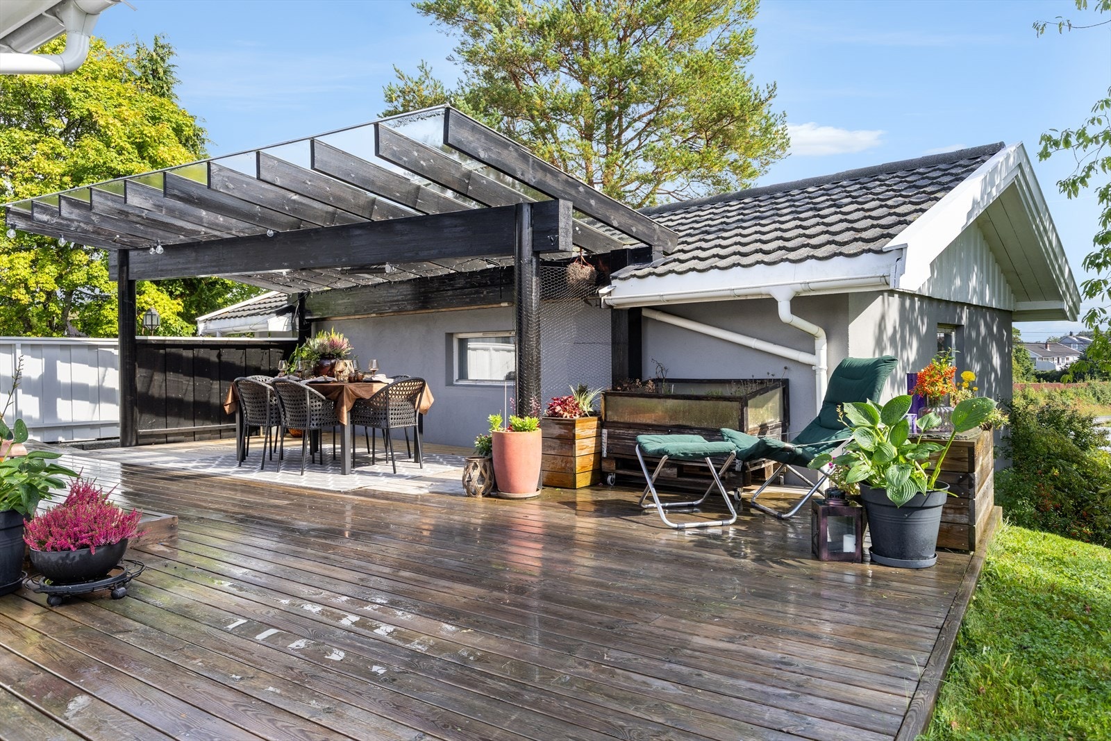 Her kan livet utendørs nytes til det fulle. Galleribilde