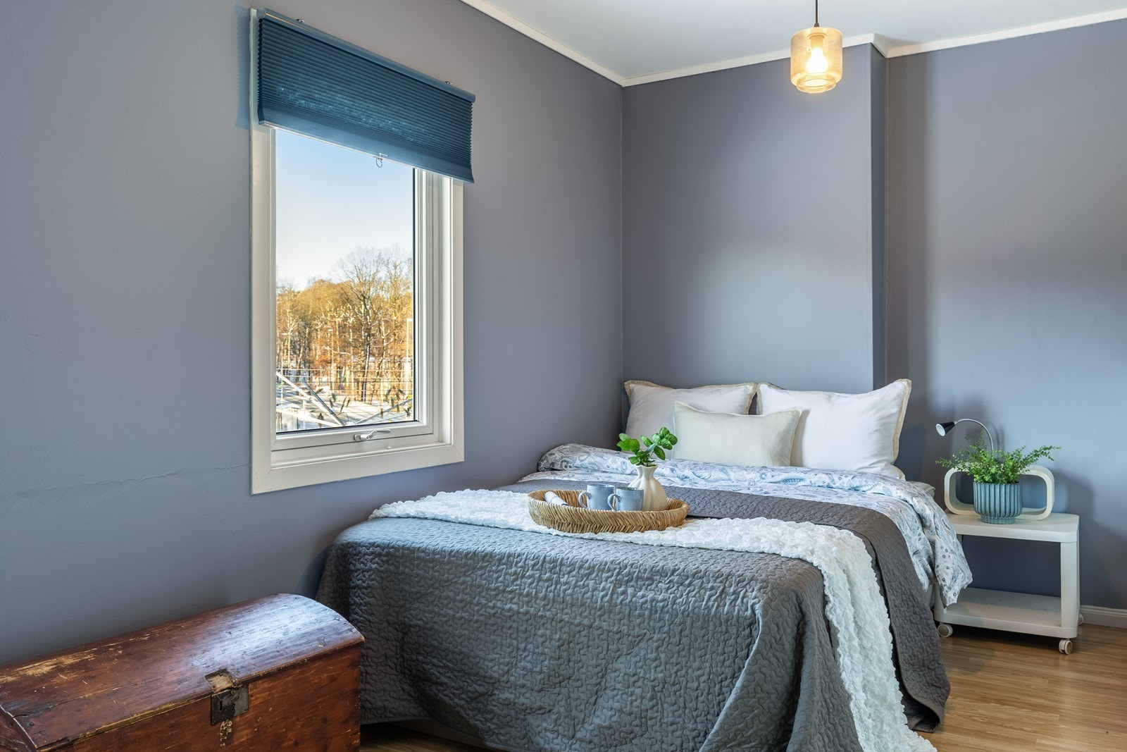 Soverom 2 har god plass til seng og garderobe. Galleribilde