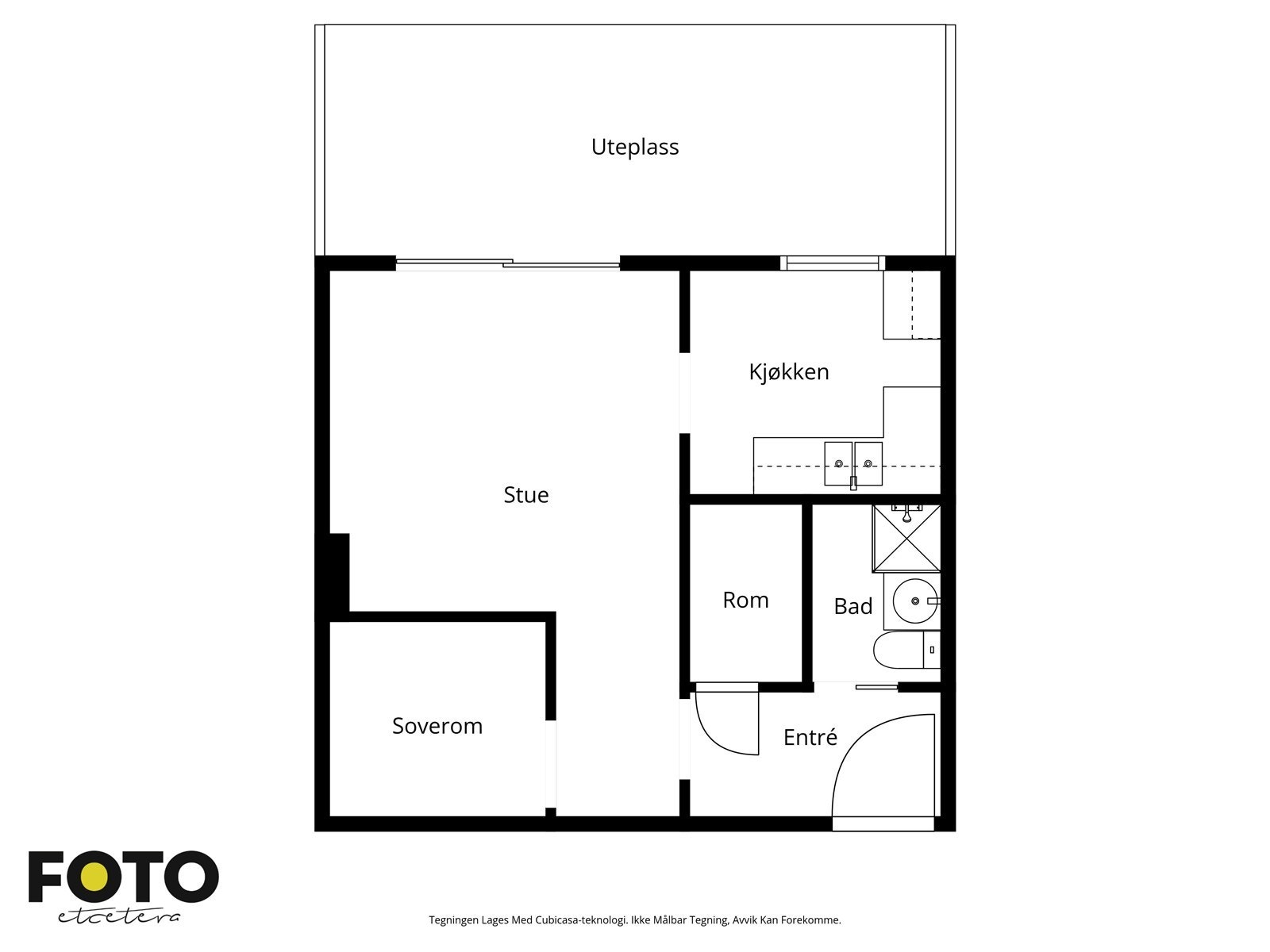 Planskisse - Ikke målbar. Galleribilde