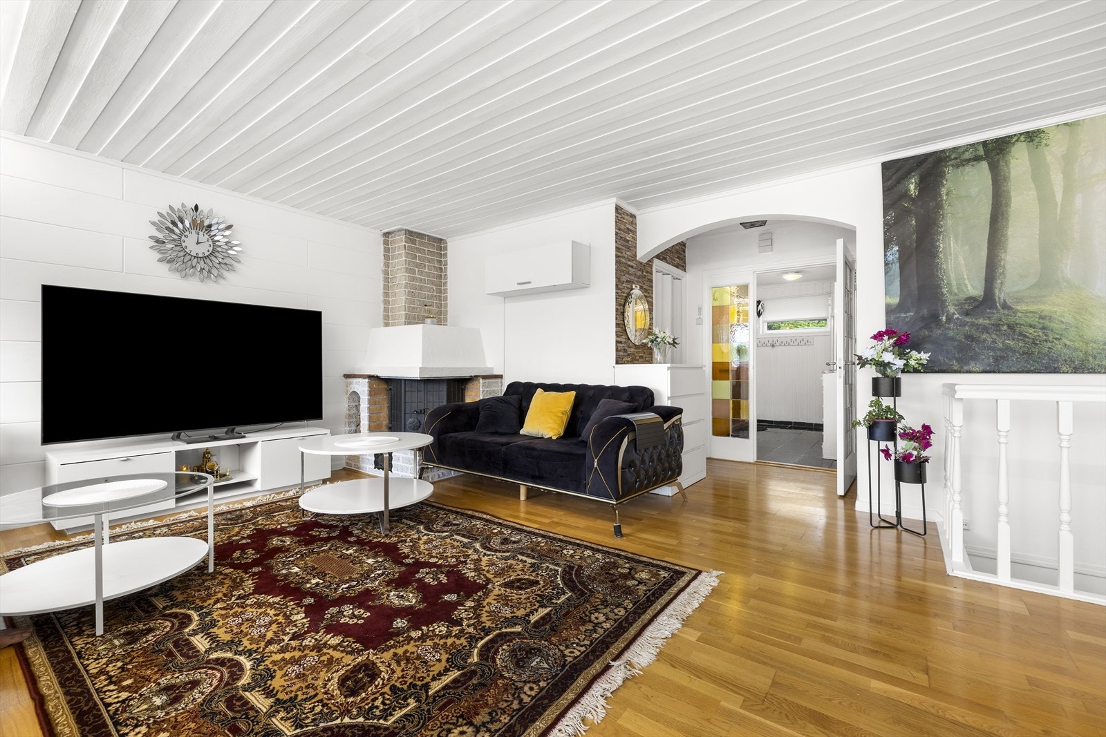 Varmepumpen sørger for behagelig temperatur året rundt. Galleribilde