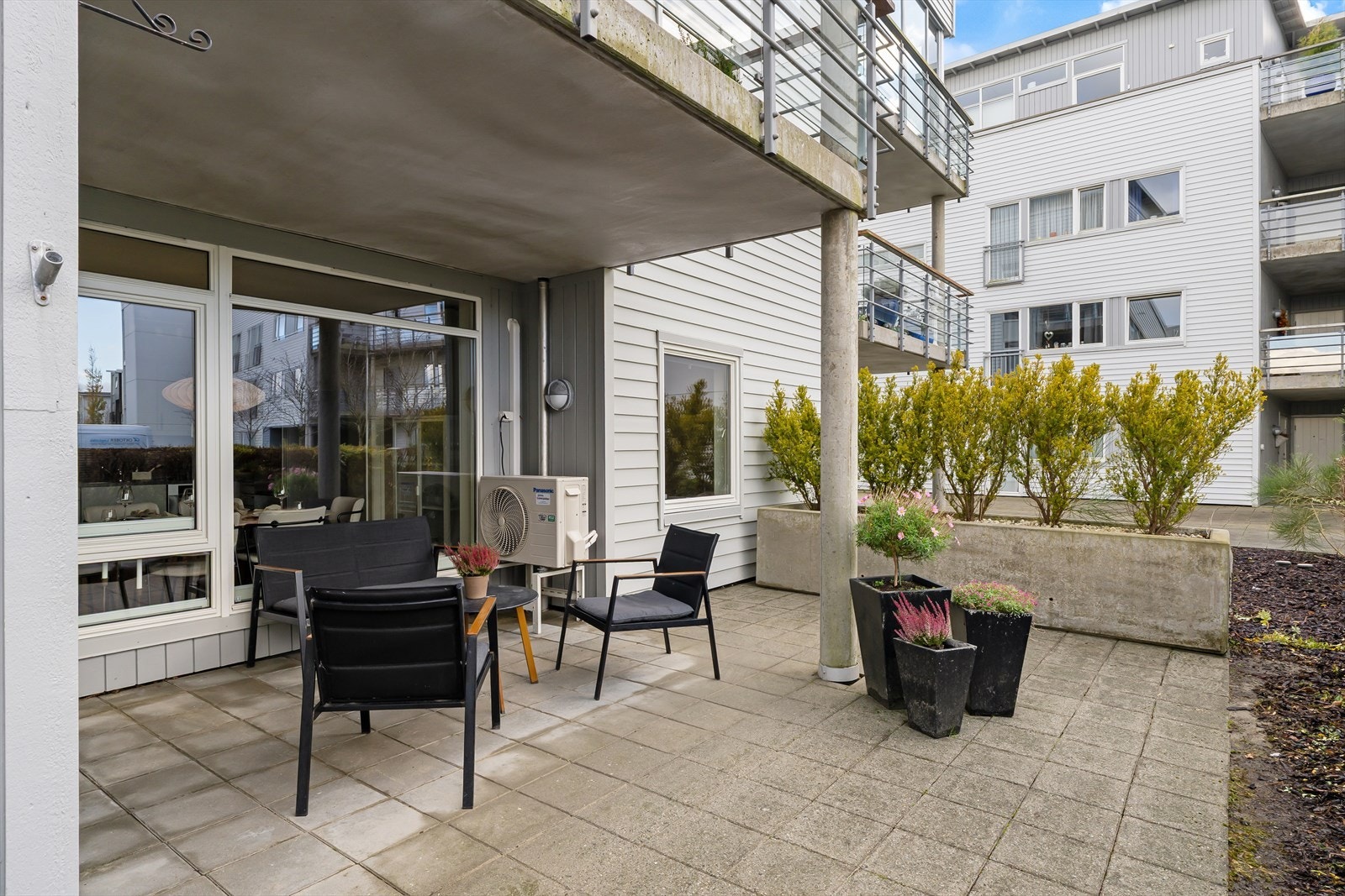 Uteområde ligger vestvendt. Galleribilde