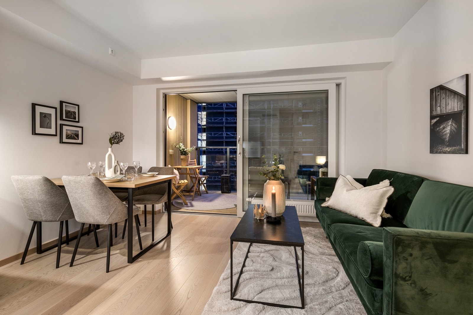 Velkommen til Døliringen 25, leilighet L506! Ny og moderne 2-roms selveiereilighet i det populære prosjektet Vestskogen. Bilde fra L406. Galleribilde