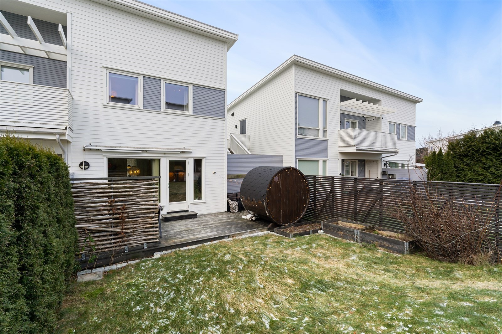 Uteområde med gode solforhold. Galleribilde