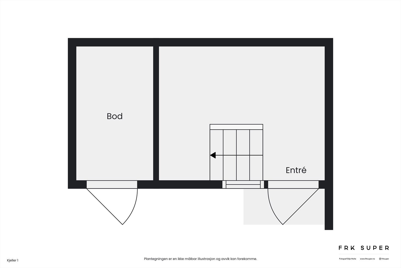 Plantegning 1. etg. Galleribilde