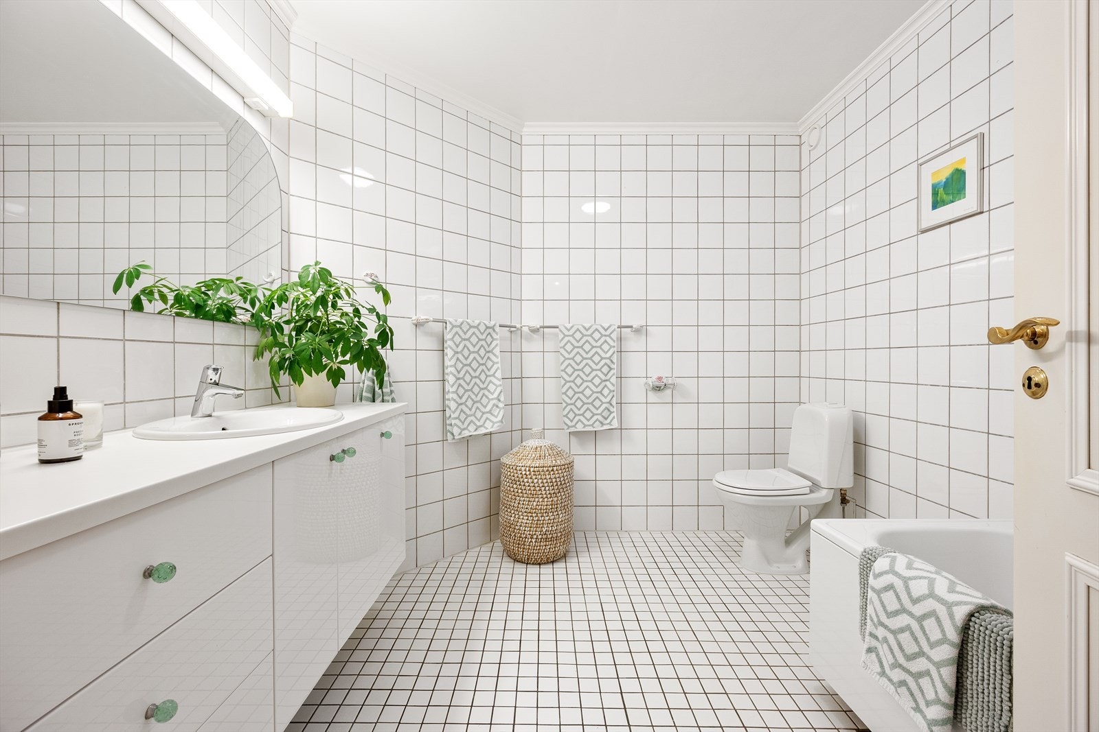 Bad med badekar Galleribilde