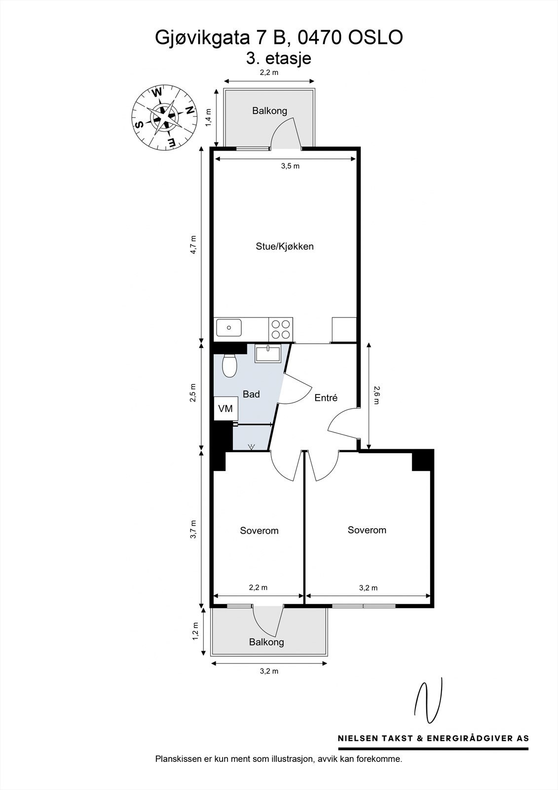 Plantegning. Galleribilde