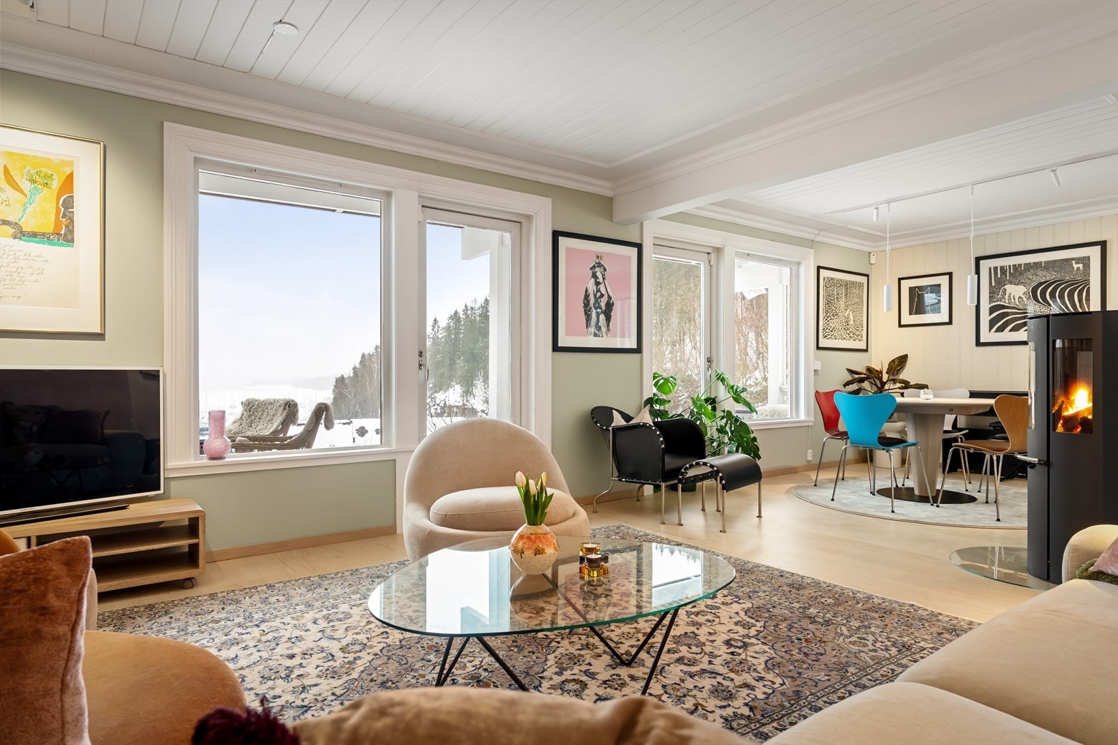 Et perfekt utgangspunkt for å innrede med egne møbler og gjenstander for å skape ditt drømmehjem. Galleribilde