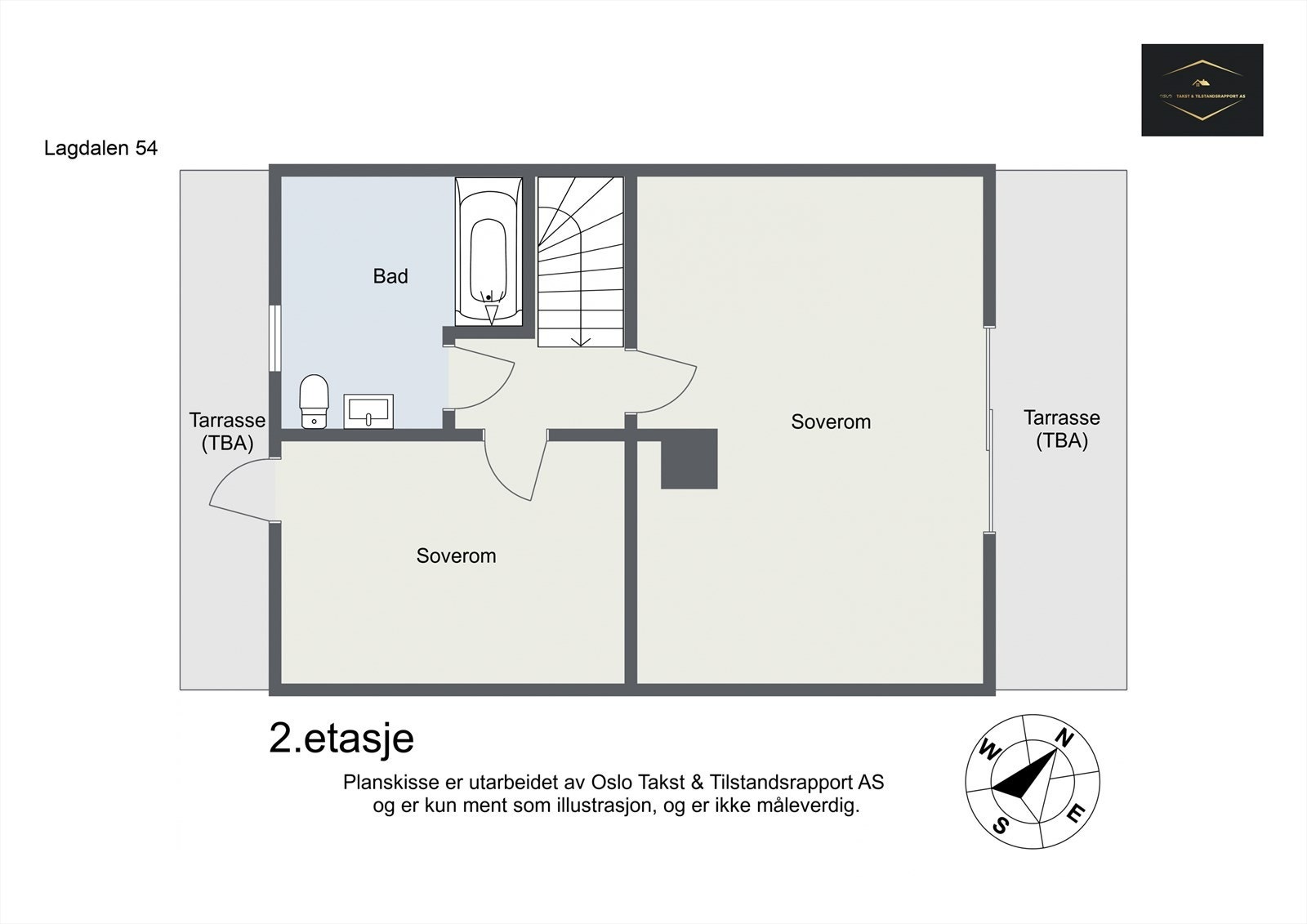 Plantegning - 2. etasje Galleribilde