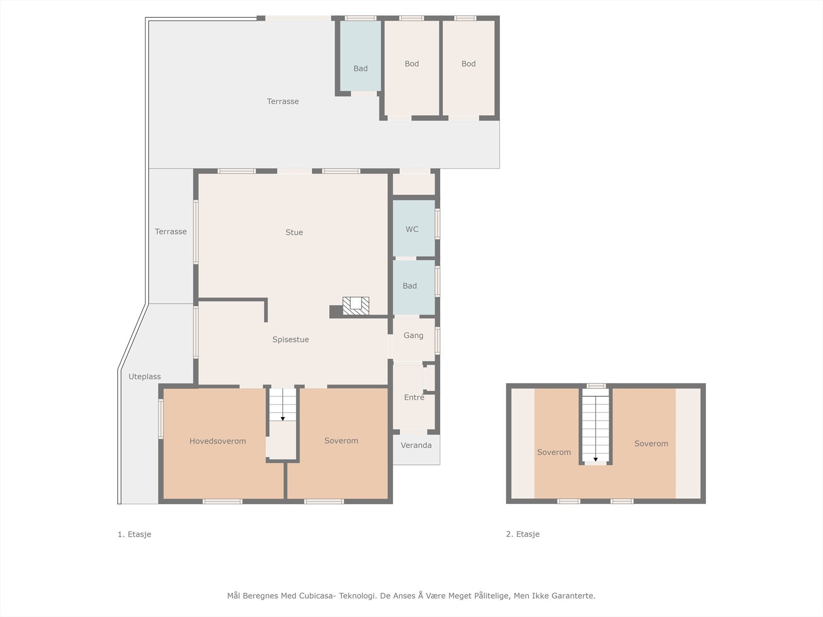 Plantegninger for Fundingslandsvegen 860 Galleribilde