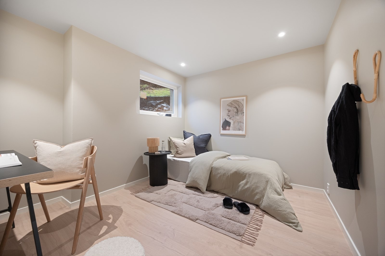 Begge rommene har fleksible møbleringsmuligheter Galleribilde