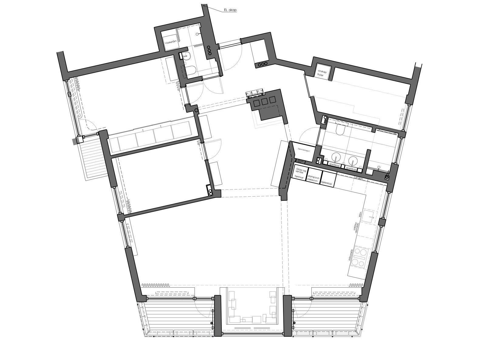 Plantegning Galleribilde