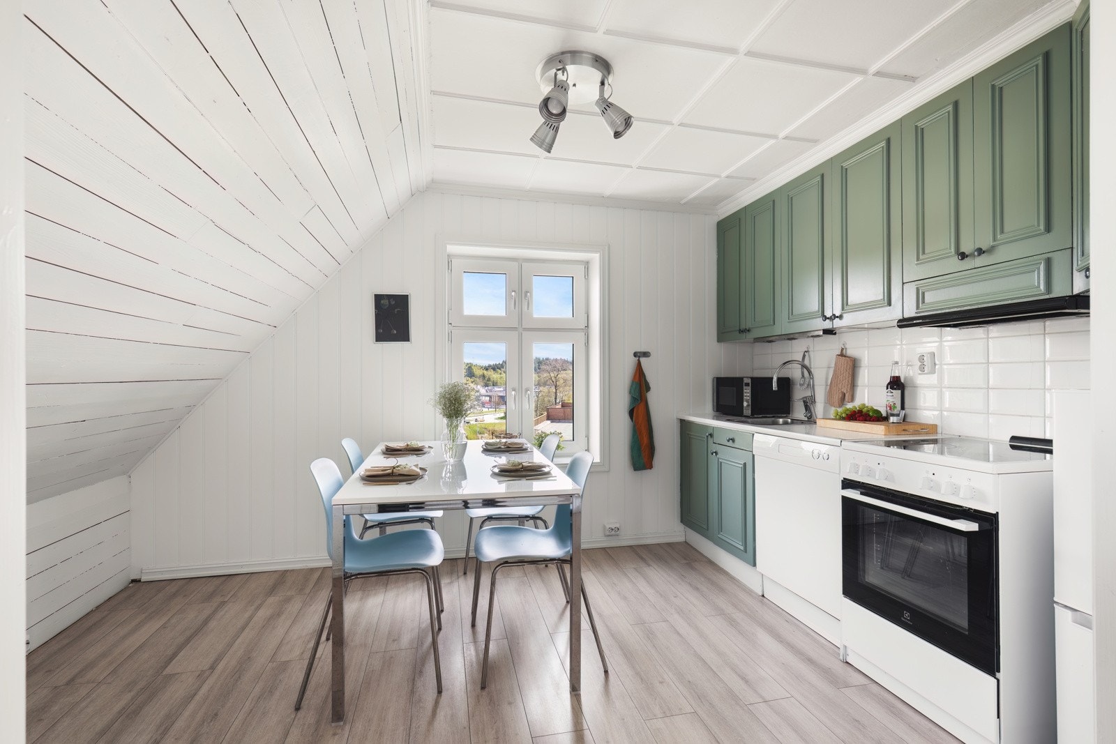 Kjøkken på loft Galleribilde