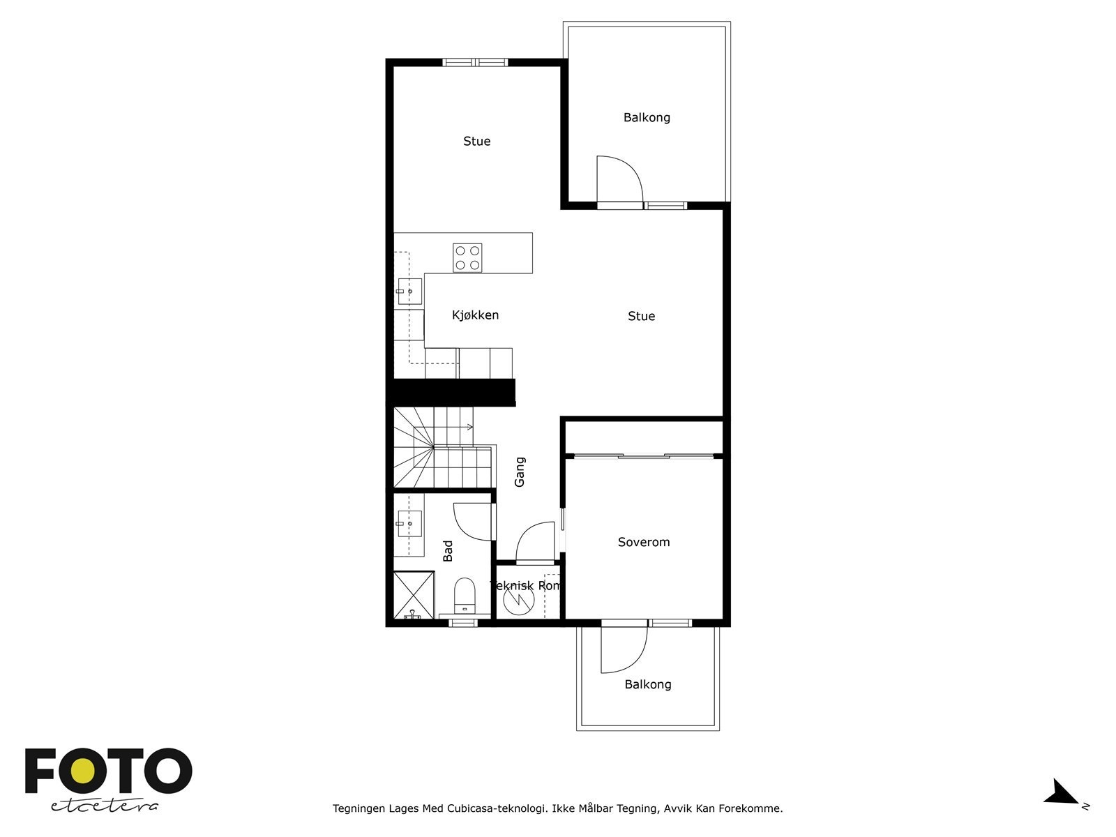 Plantegning 2. etasje. Galleribilde