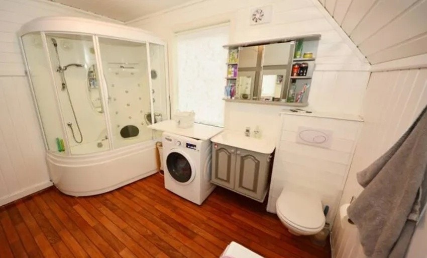 Bad oppe Galleribilde