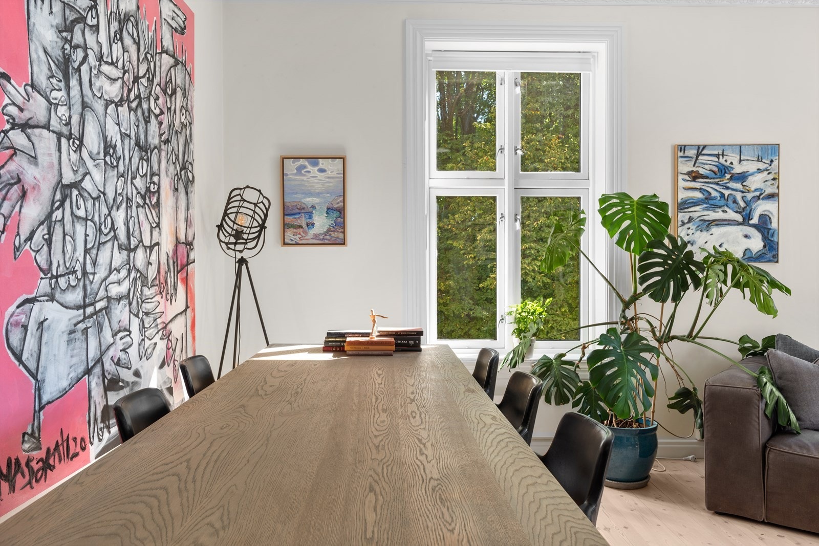 Her er det plass til stort spisemøblement Galleribilde