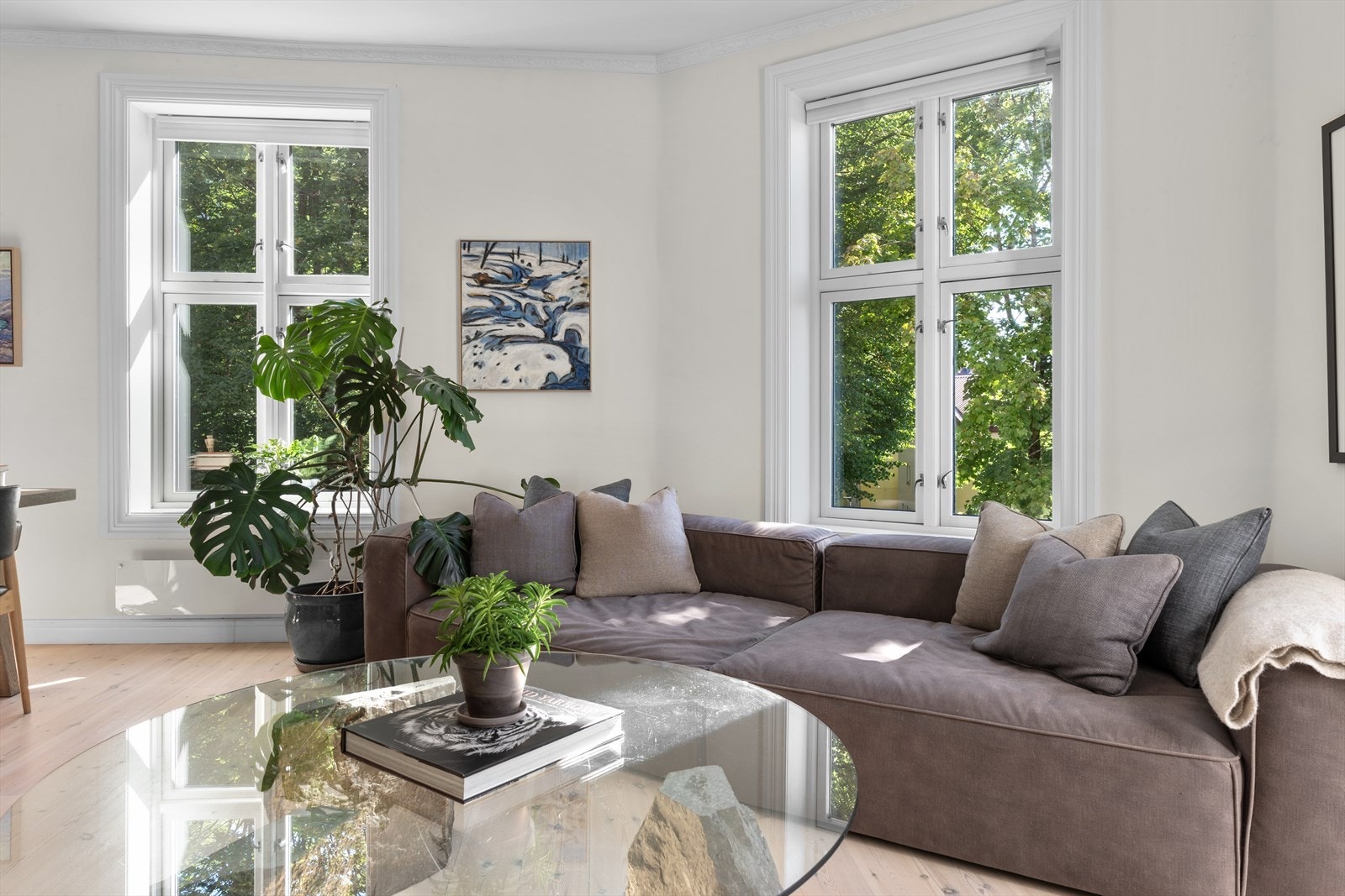 Dette er en flott hjørneleilighet med Galleribilde