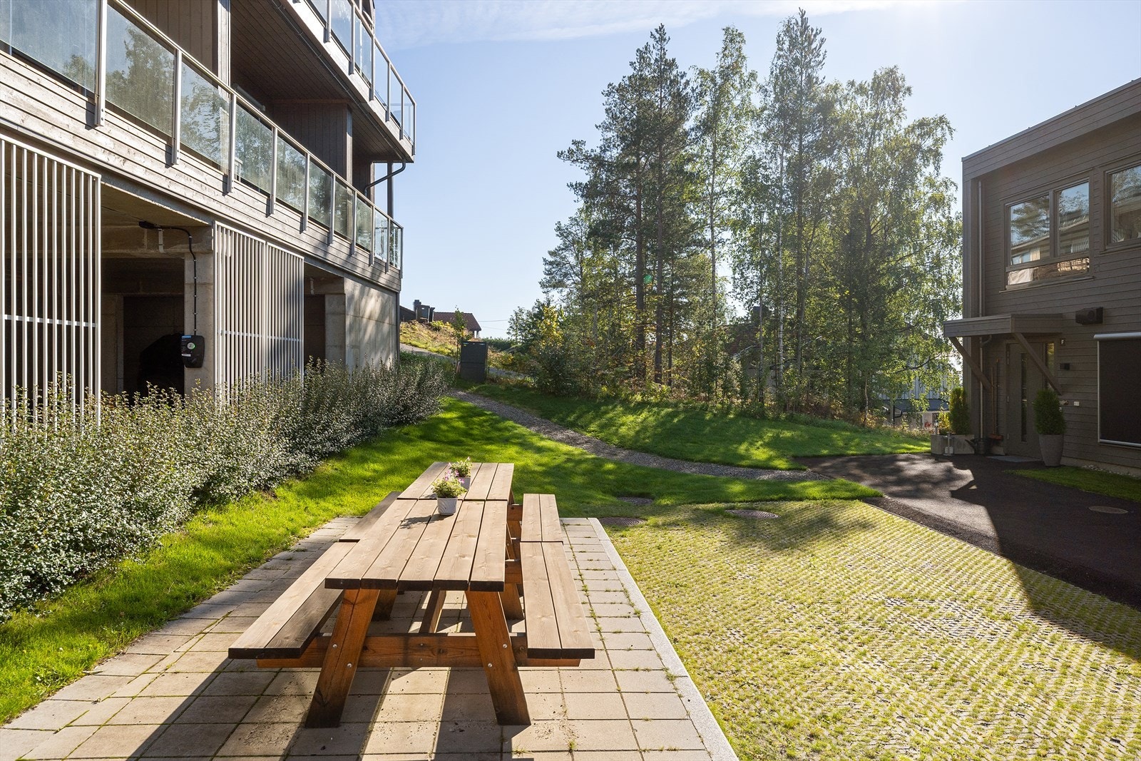 Det er og opparbeidet med sittegrupper. Galleribilde