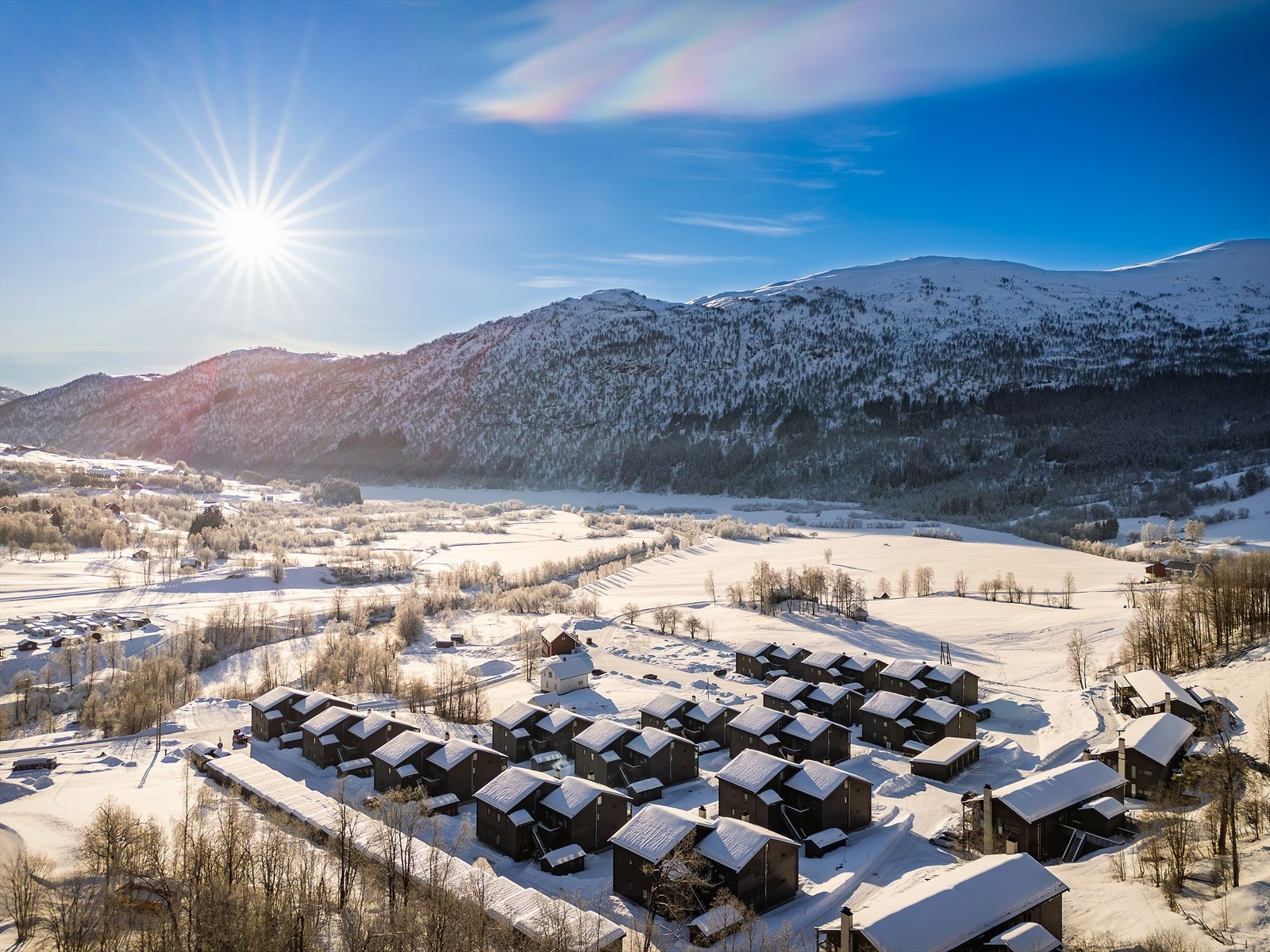 Leiligheten tilbyr svært gode bruksmuligheter sommer som vinter Galleribilde