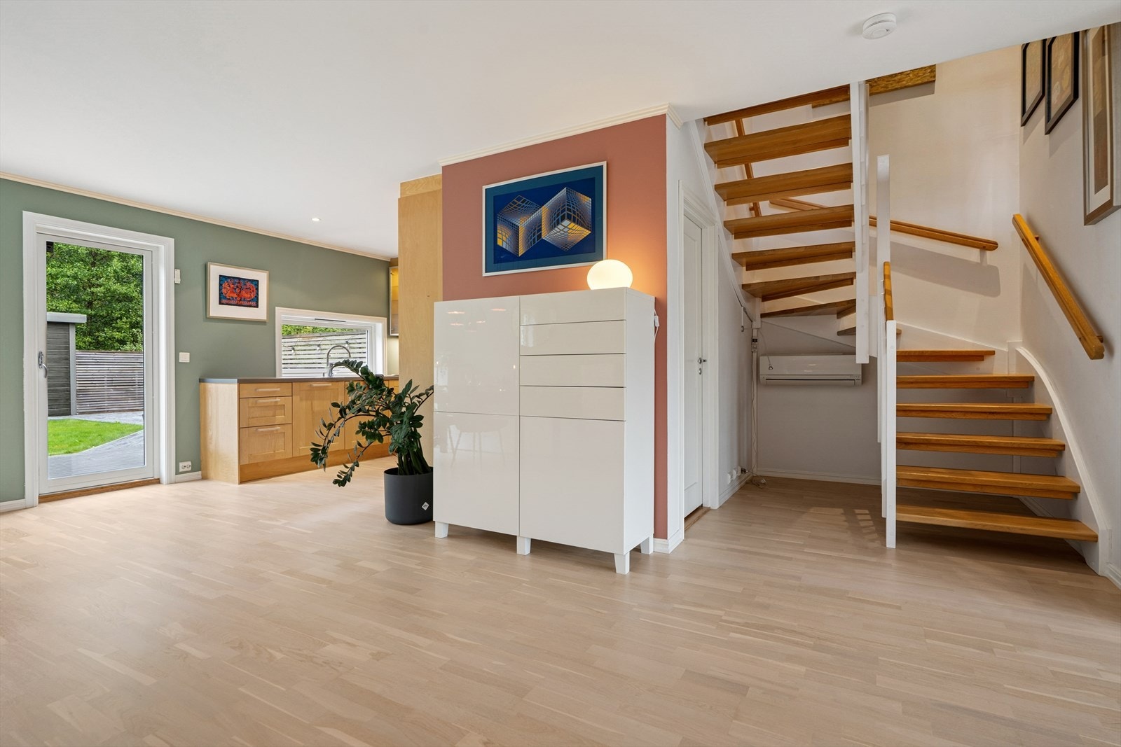 Vi beveger oss opp til boligens 2. etg. Galleribilde