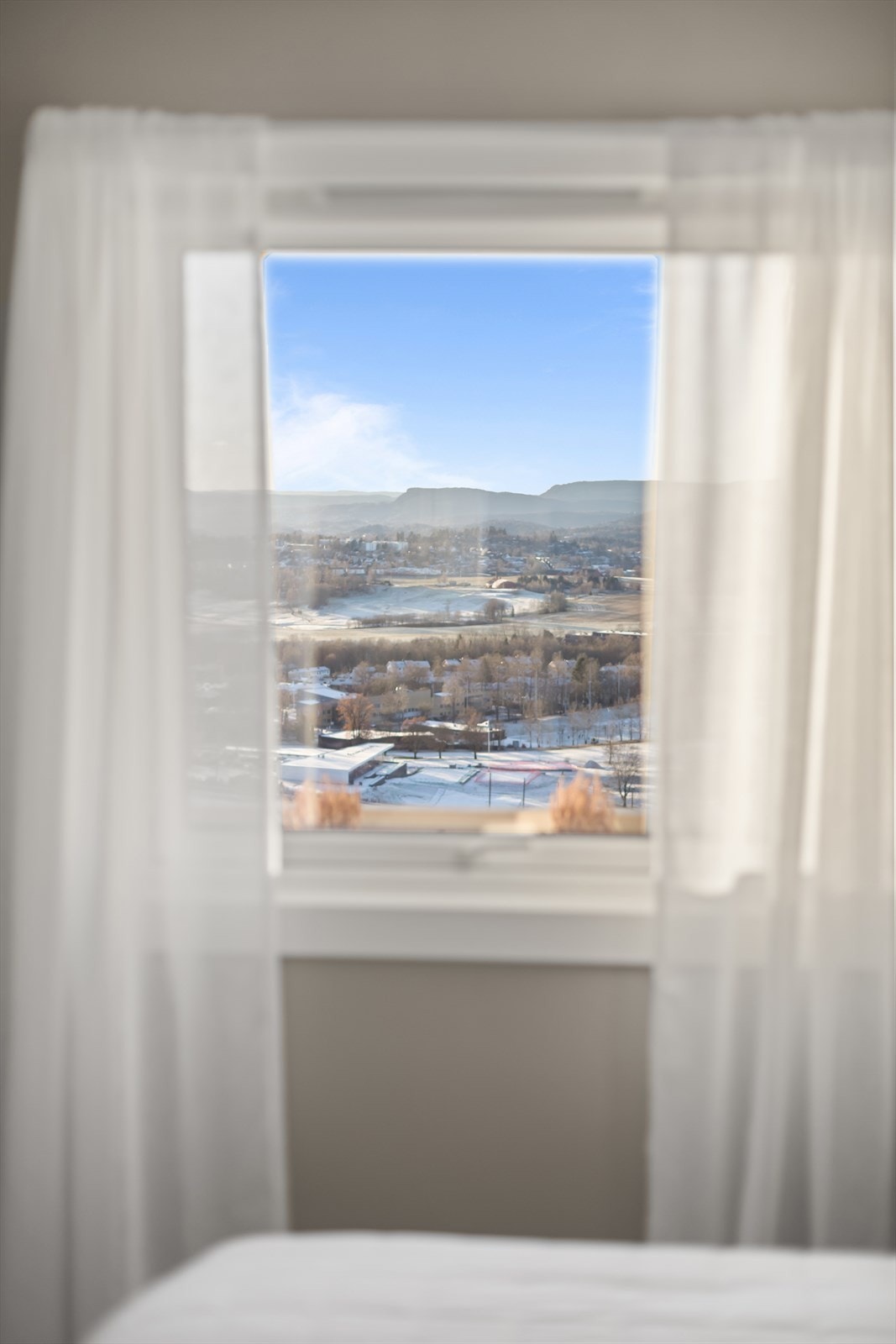 Utsikt fra hovedsoverommet. Galleribilde