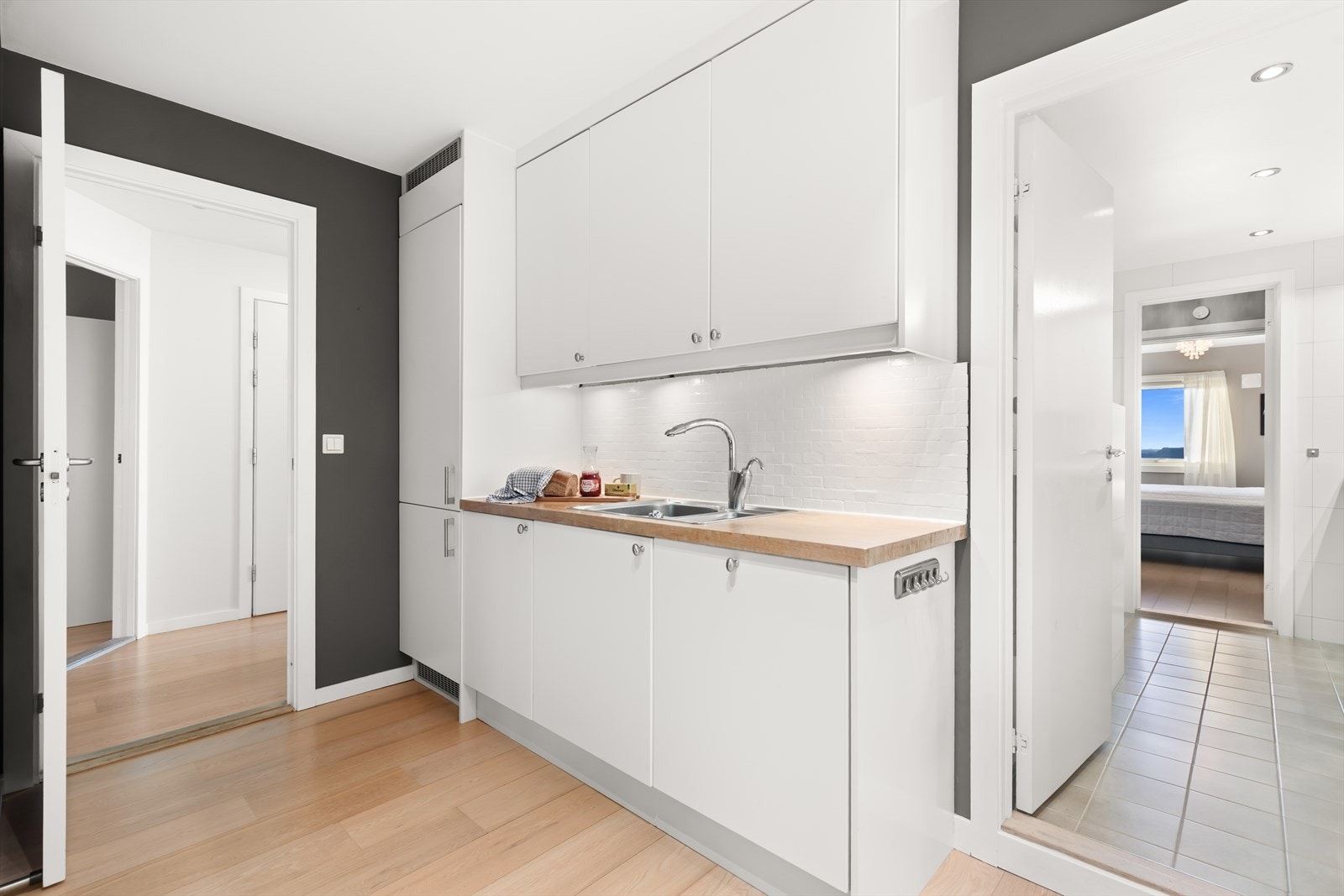 Kjøkken. Galleribilde