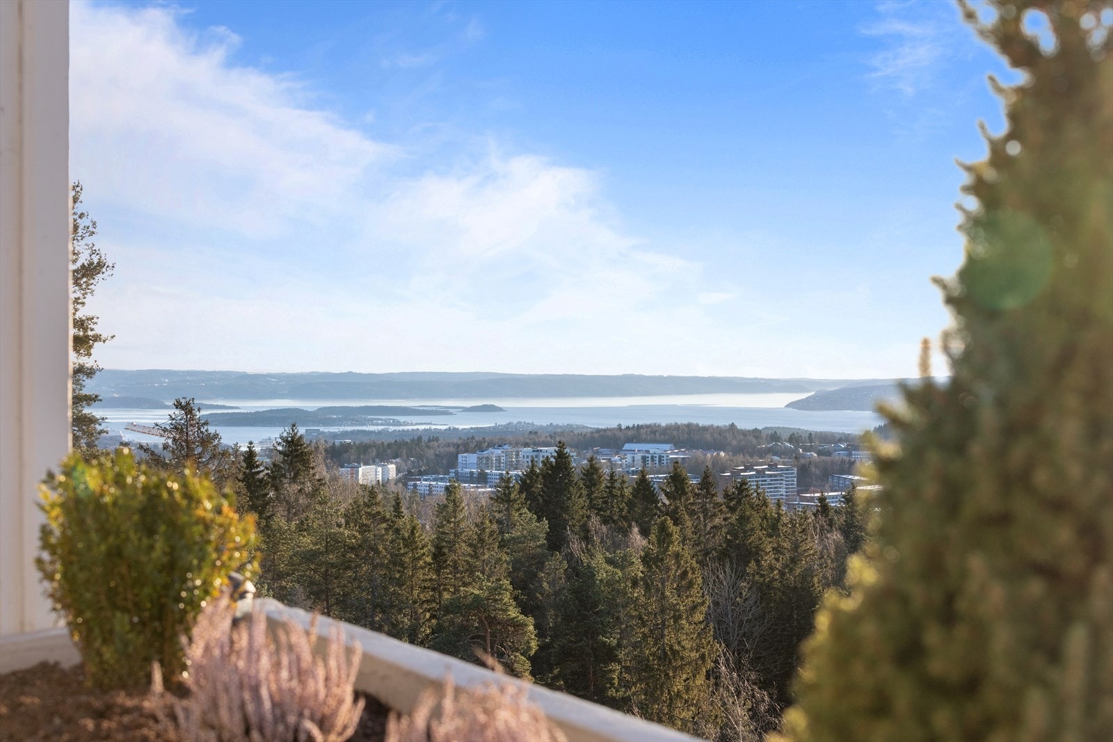 Utsikt mot Oslofjorden Galleribilde