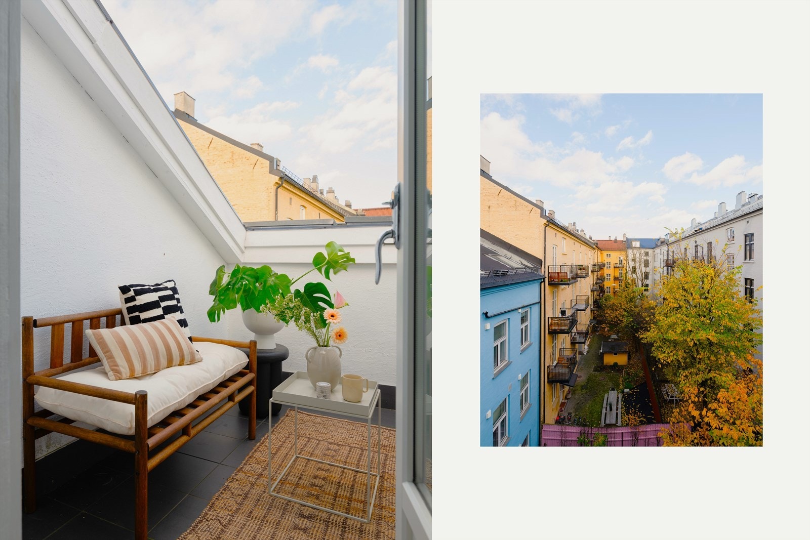 Her bor man på "Oslos tak" med et hyggelig utsyn som endrer seg i takst med årstidene. Galleribilde