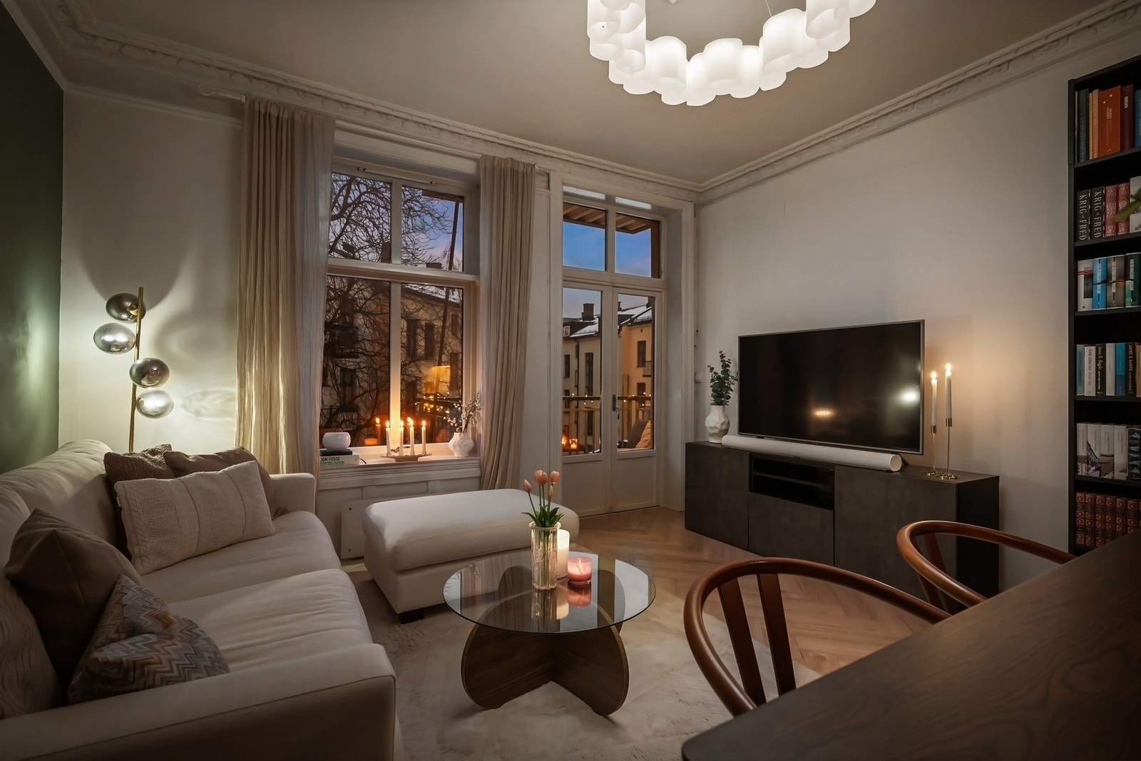 Kveldsstemning. Galleribilde