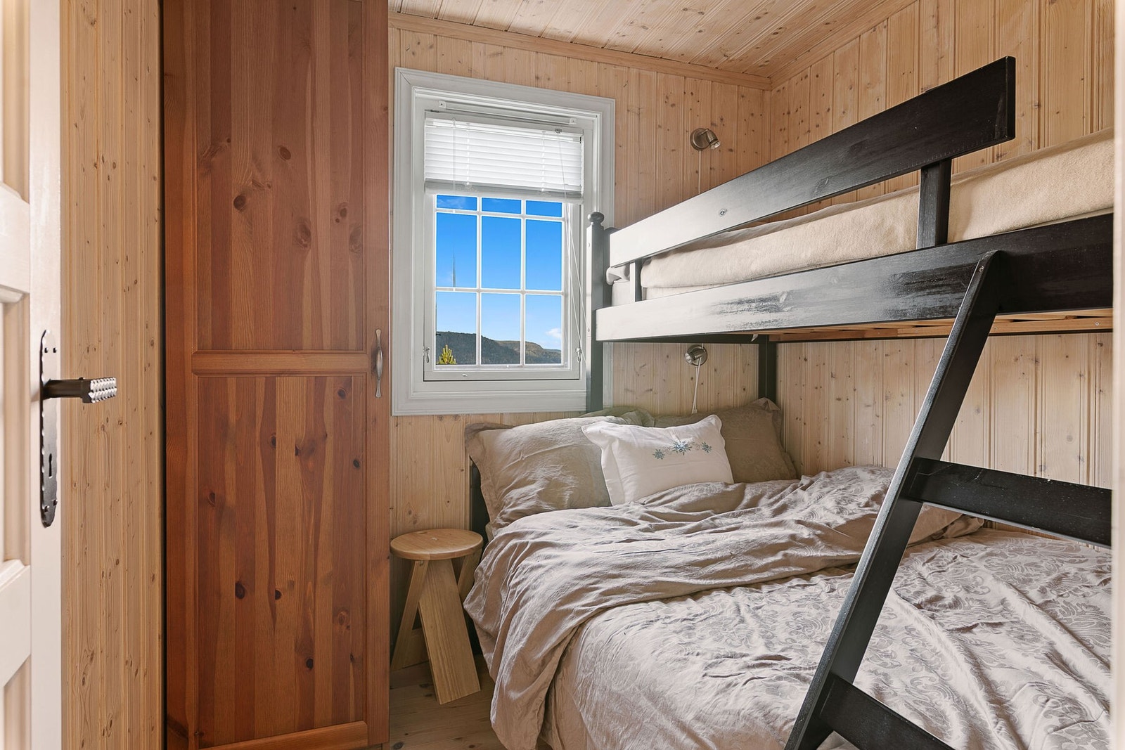 Soverom 3 med også plass til køyeseng. Galleribilde