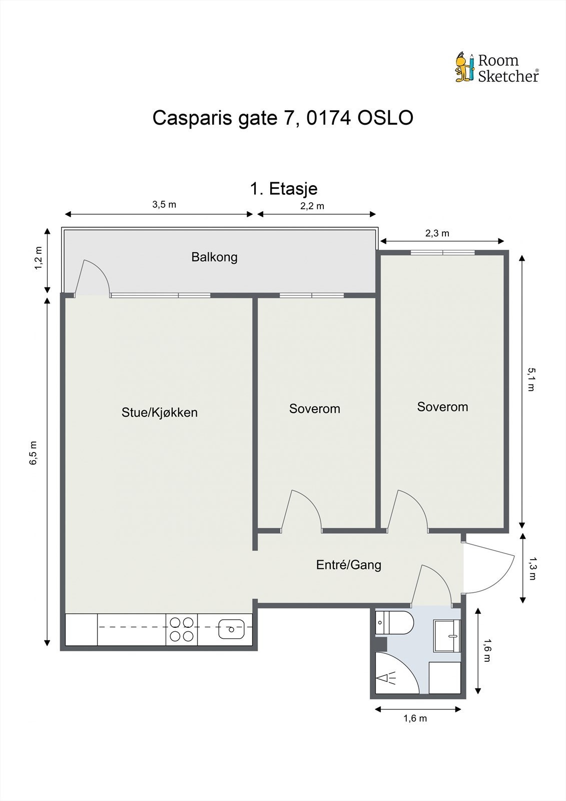 Plantegning. Galleribilde