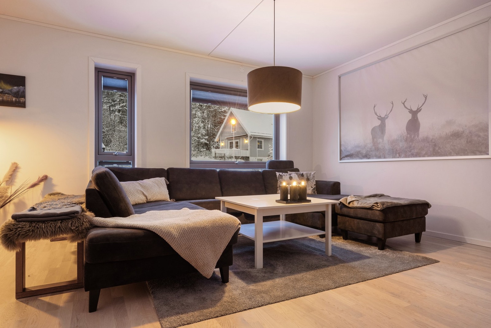 Her kan du trekke deg tilbake for å slappe av, eller samle familien for en spennende filmkveld. Galleribilde