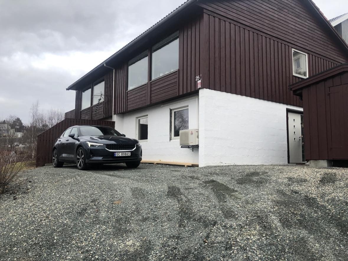 Huset sett fra utsiden. Galleribilde